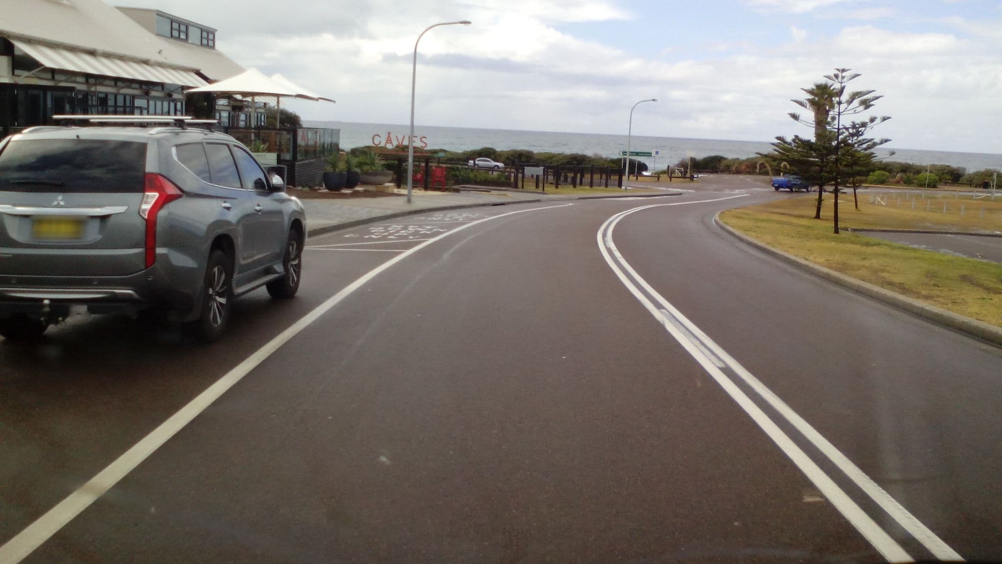 Street view near Hotel Caves Beachside, Caves Beach — © marki (CC BY-SA · Mapillary)