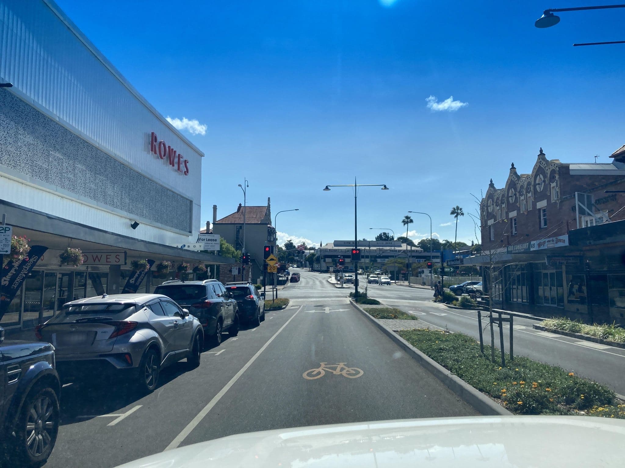 Street view near National Hotel Toowoomba, Toowoomba — © Tristo (CC BY-SA · Mapillary)