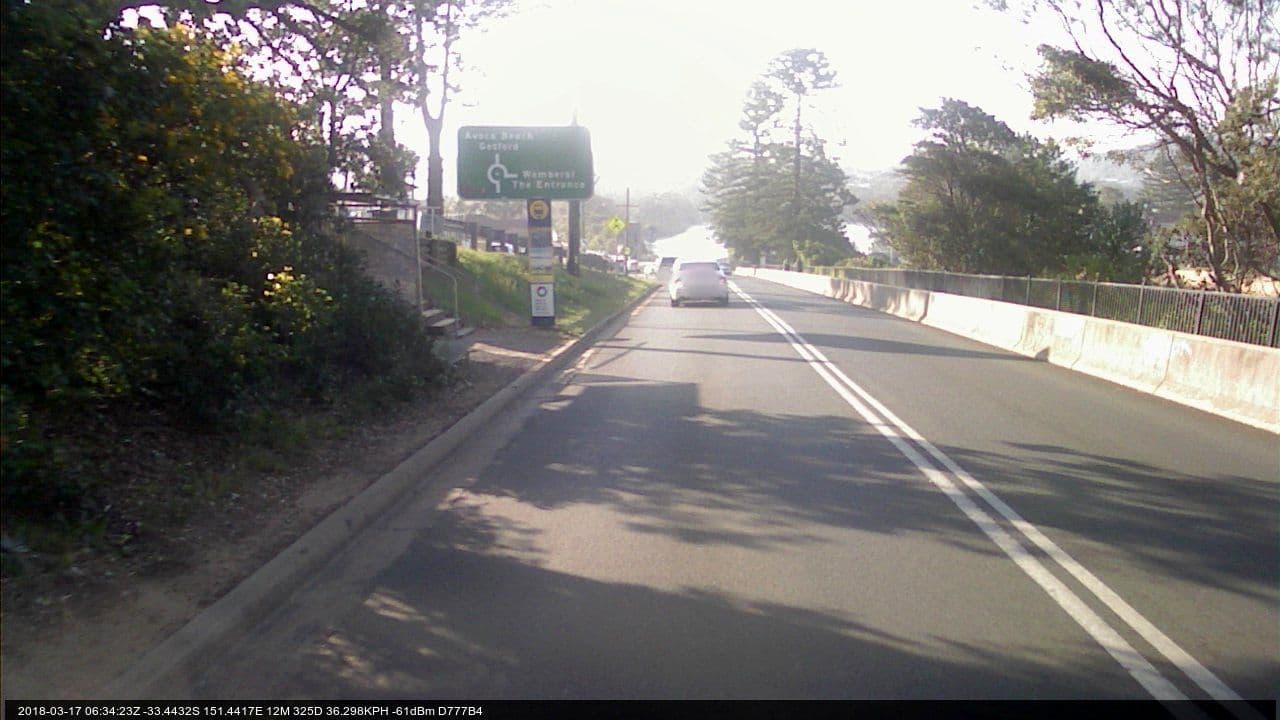 Street view near Bulwarra Seaside Apartments, Terrigal — © bob3bob3 (CC BY-SA · Mapillary)