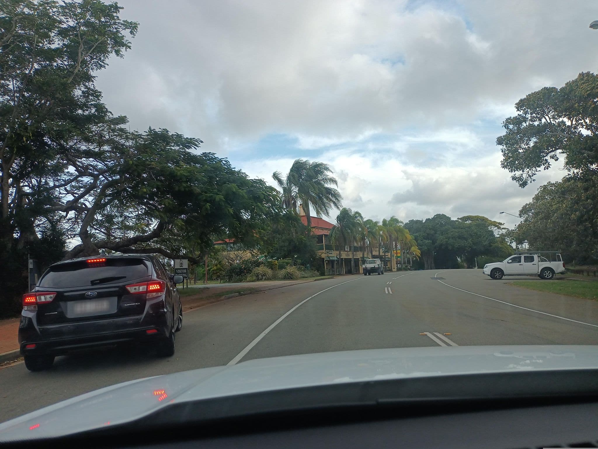 Street view near Moreton Bay Beach Lodge, Cleveland — © Fahdul (CC BY-SA · Mapillary)