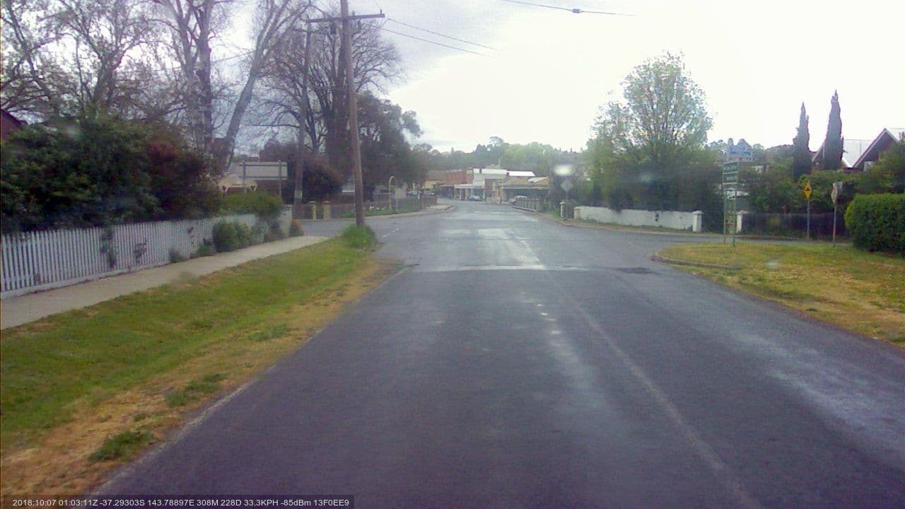 Street view near Haswell Cottage, Clunes — © bob3bob3 (CC BY-SA · Mapillary)