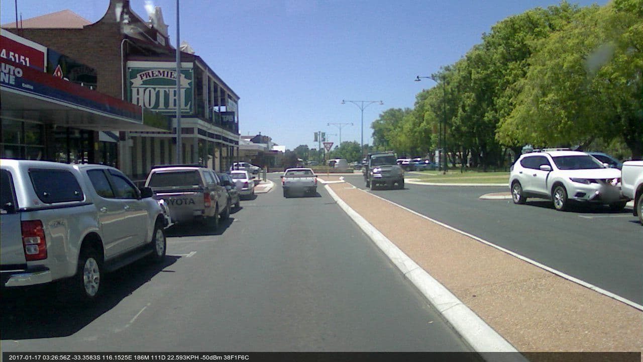 Street view near Premier Hotel, Collie — © bob3bob3 (CC BY-SA · Mapillary)