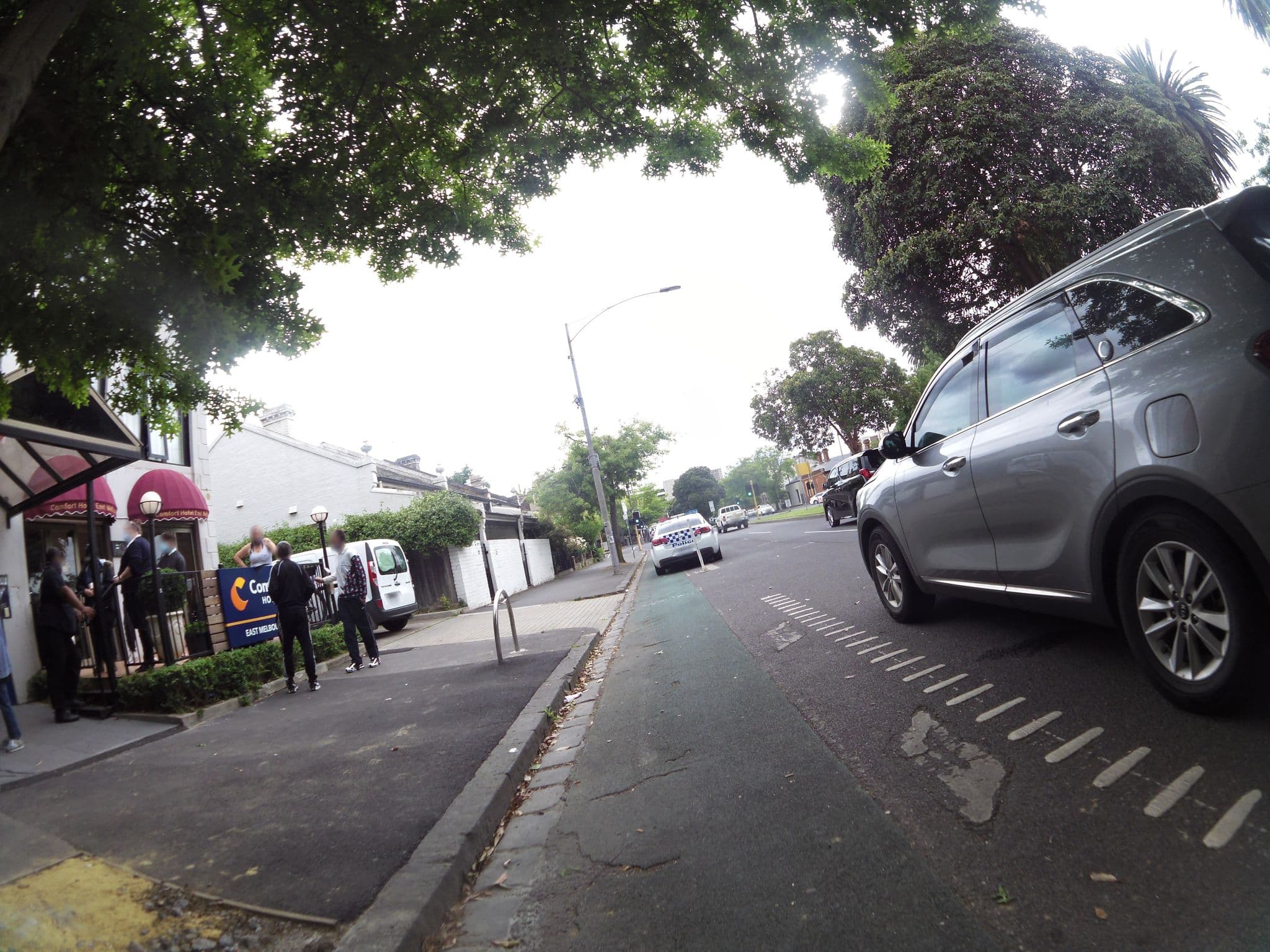 Street view near Sora East Melbourne, East Melbourne — © skillsy (CC BY-SA · Mapillary)