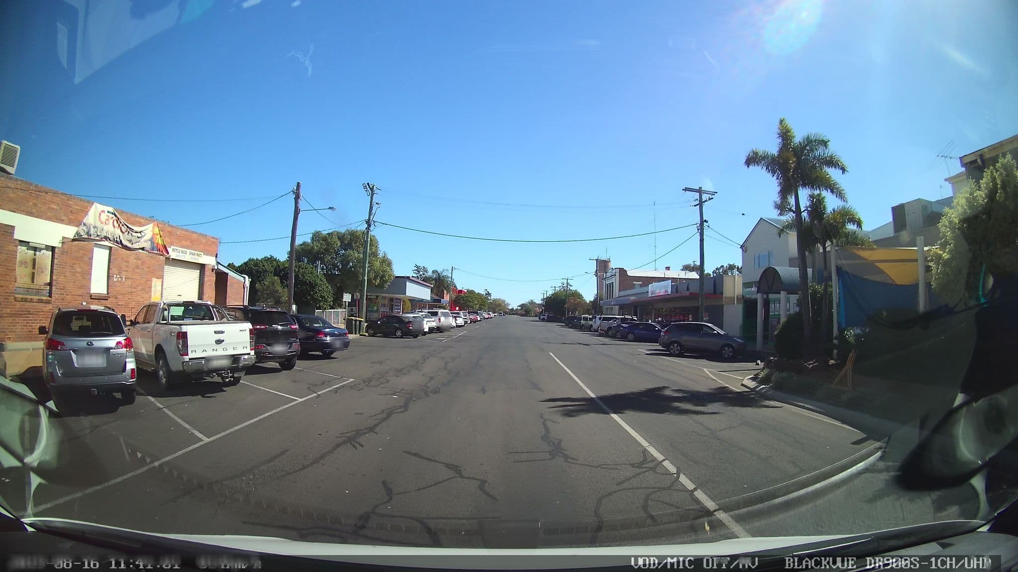 Street view near The Australian Hotel Dalby, Dalby — © bob3bob3 (CC BY-SA · Mapillary)