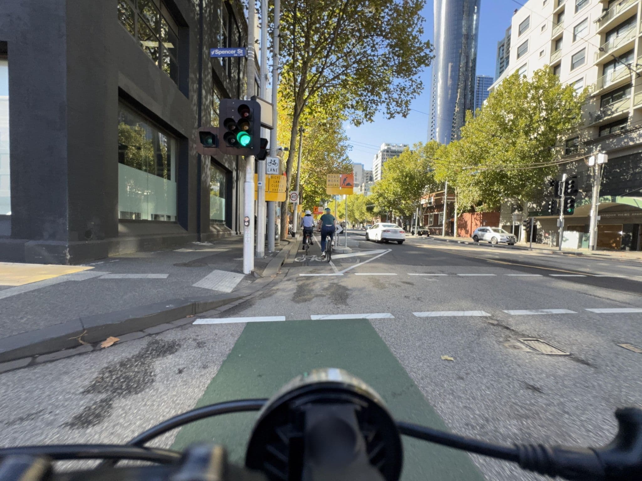 Street view near Arrow on Spencer, Docklands — © amallama (CC BY-SA · Mapillary)