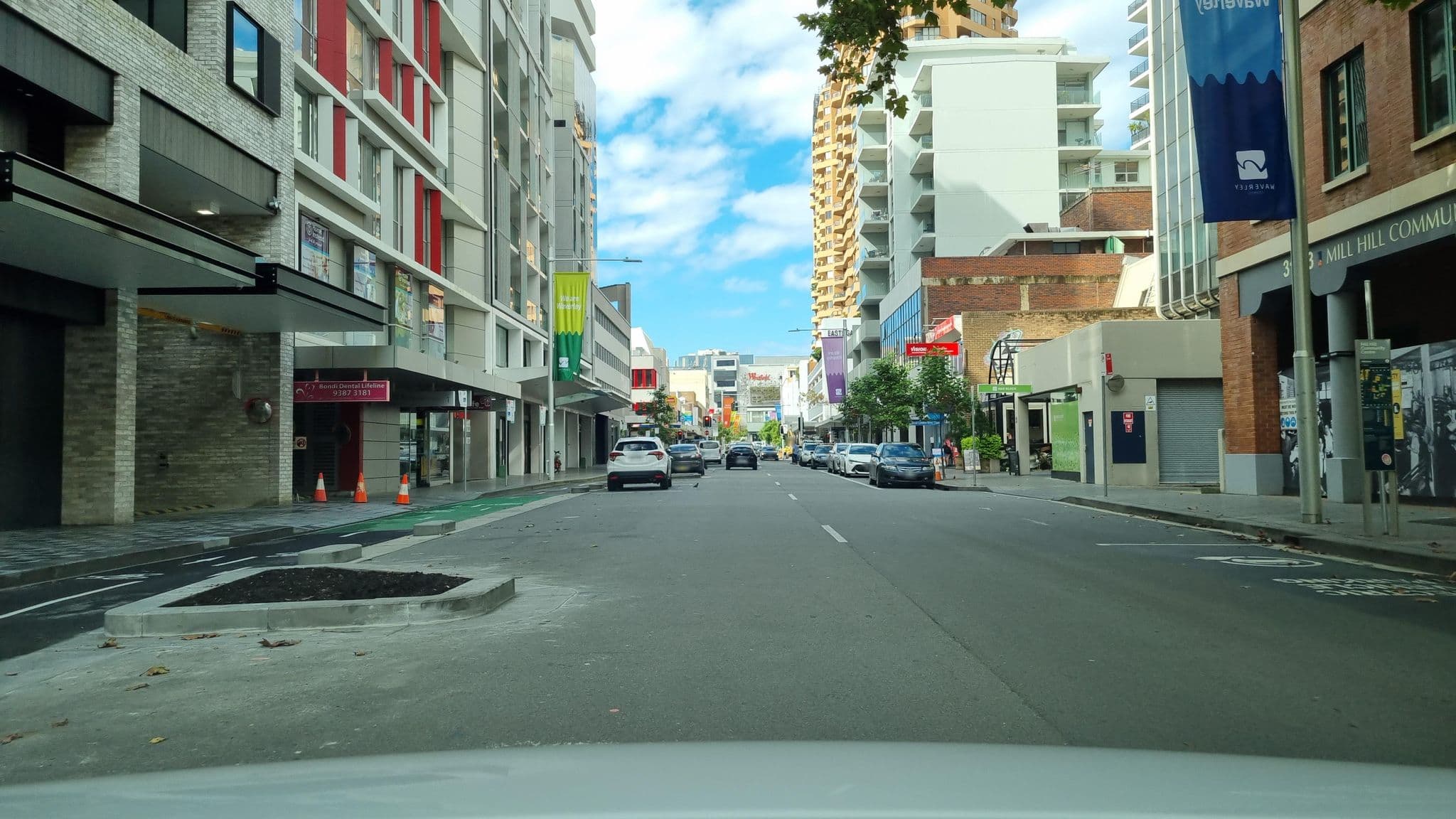 Street view near Eastern Sydney, Bondi Junction — © ortho_is_hot (CC BY-SA · Mapillary)