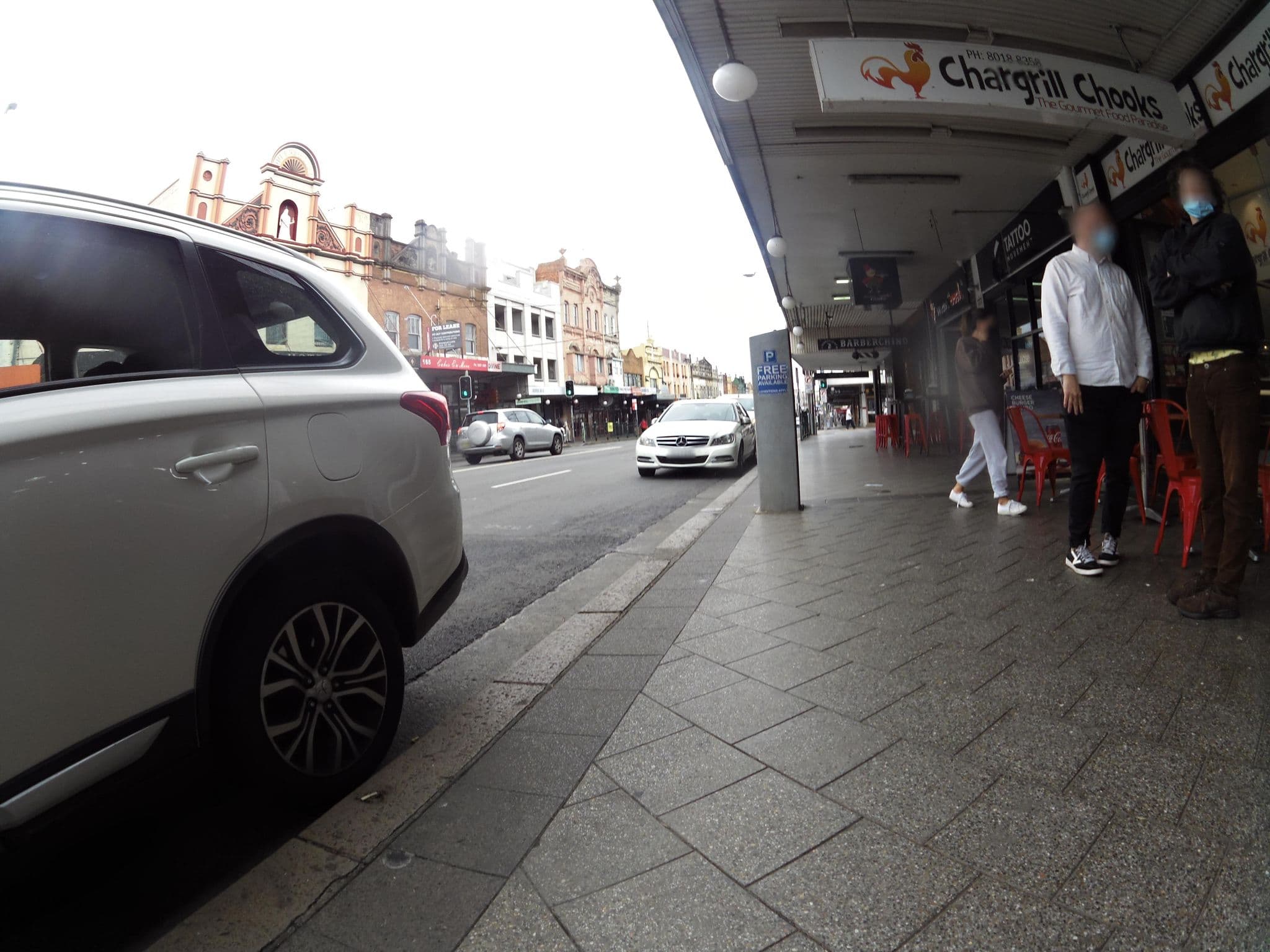Street view near Queens Hotel, Enmore — © skillsy (CC BY-SA · Mapillary)