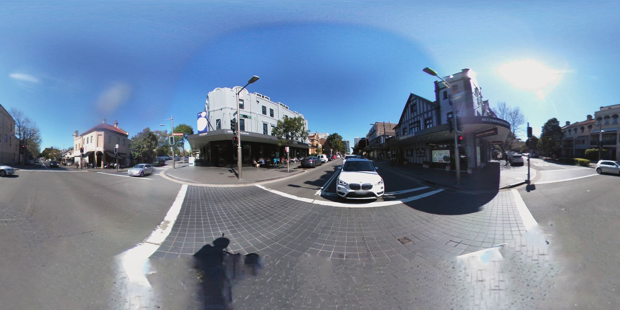 Street view near Tudor Hotel Redfern, Redfern — © aharvey (CC BY-SA · Mapillary)