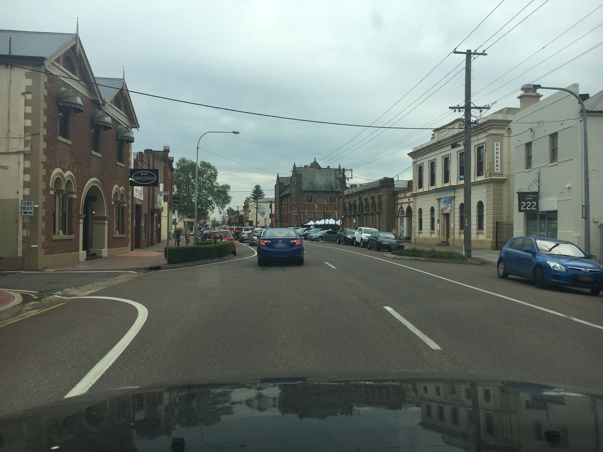 Street view near Queens Arms Hotel, Maitland — © grahamavard (CC BY-SA · Mapillary)