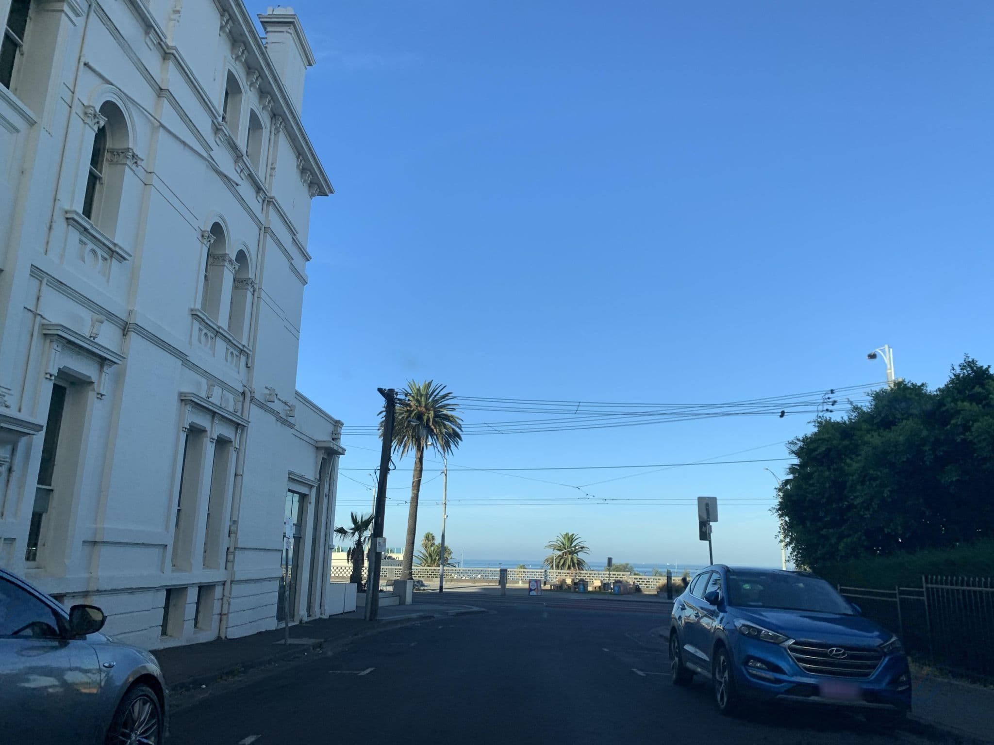 Street view near The Ghost of Alfred Felton at Hotel Esplanade, St Kilda West — © diacritic (CC BY-SA · Mapillary)