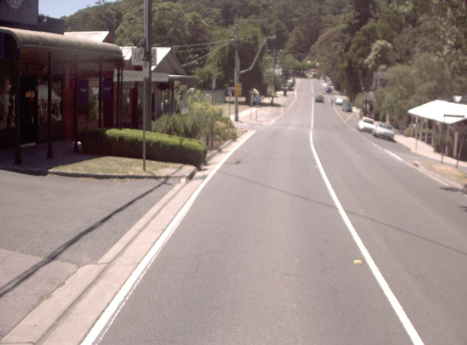 Street view near The Blackwood Sassafras, Sassafras — © vicroads (CC BY-SA · Mapillary)