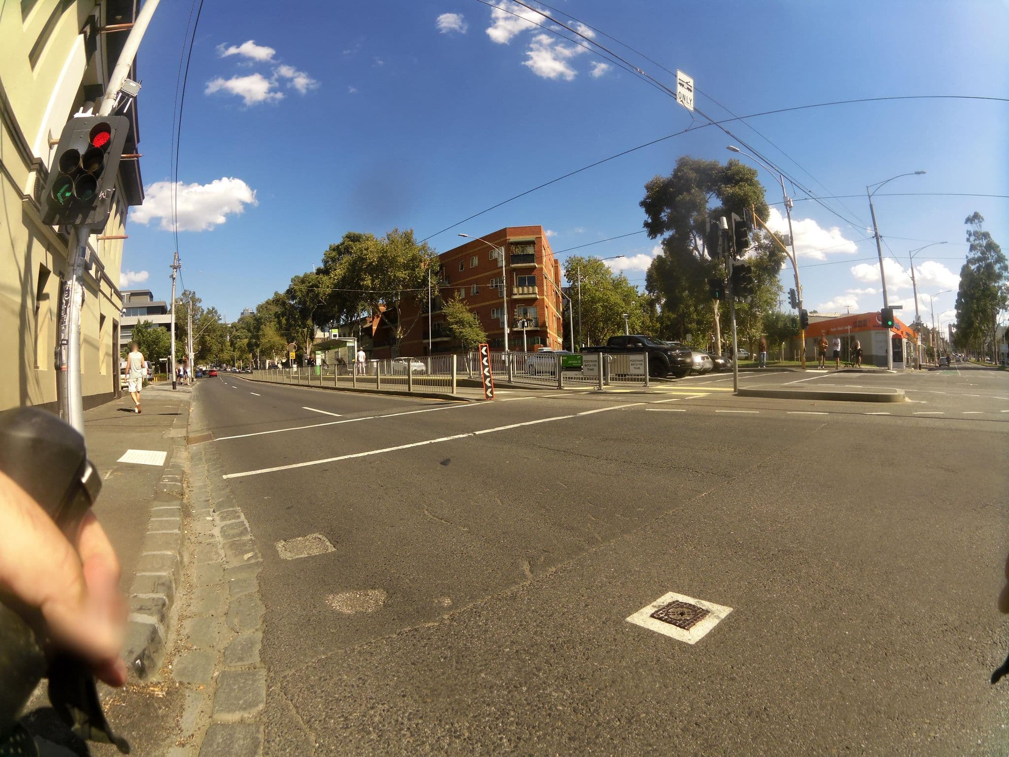 Street view near Tankerville Hotel, Fitzroy — © skillsy (CC BY-SA · Mapillary)