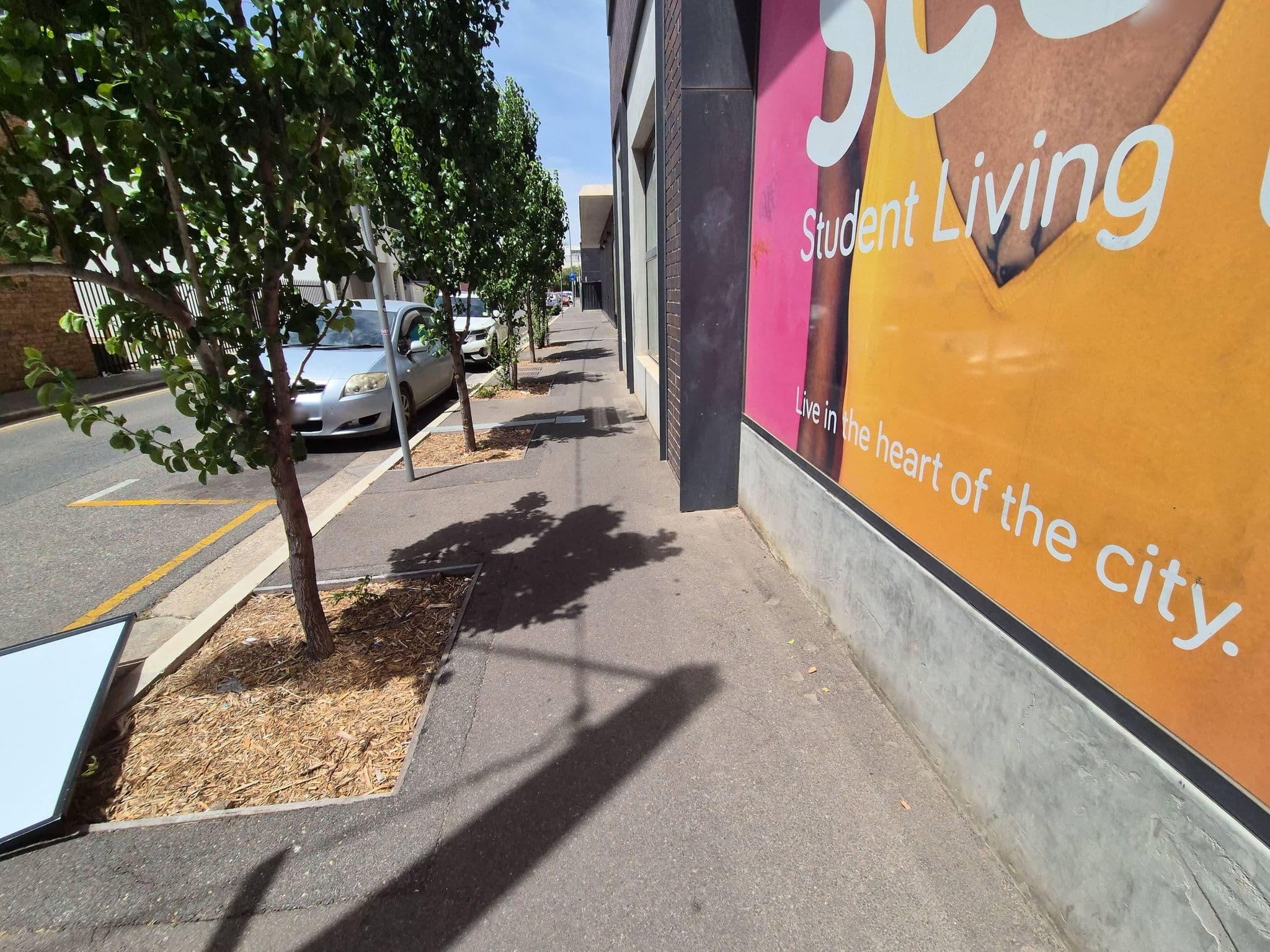 Street view near Grace Emily Hotel, Adelaide — © 889248032621297 (CC BY-SA · Mapillary)