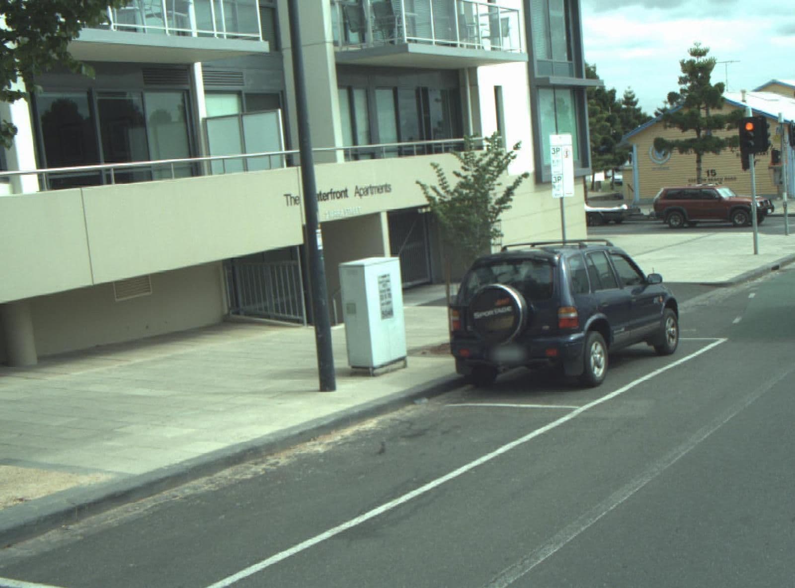 Street view near The Waterfront Apartments - Geelong, Geelong — © cogg (CC BY-SA · Mapillary)