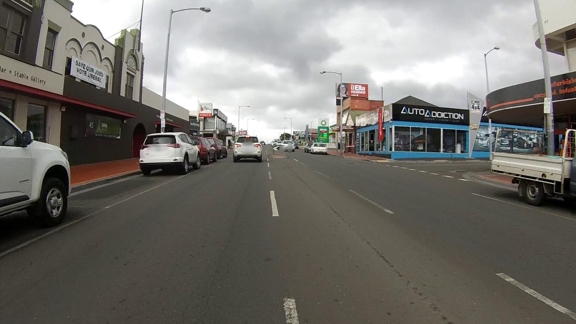Street view near Cooleys Hotel - Bar & Dining, Moonah — © tastrax (CC BY-SA · Mapillary)