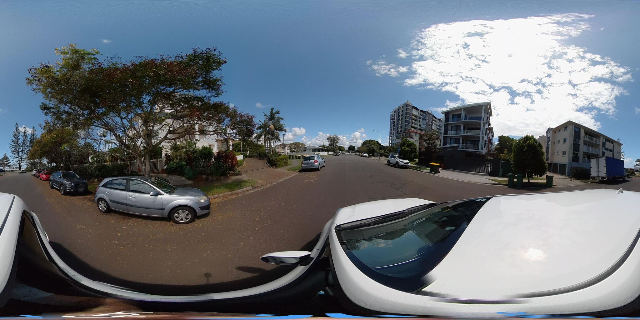 Street view near Moorings Beach Resort, Golden Beach — © LukeCWalton (CC BY-SA · Mapillary)