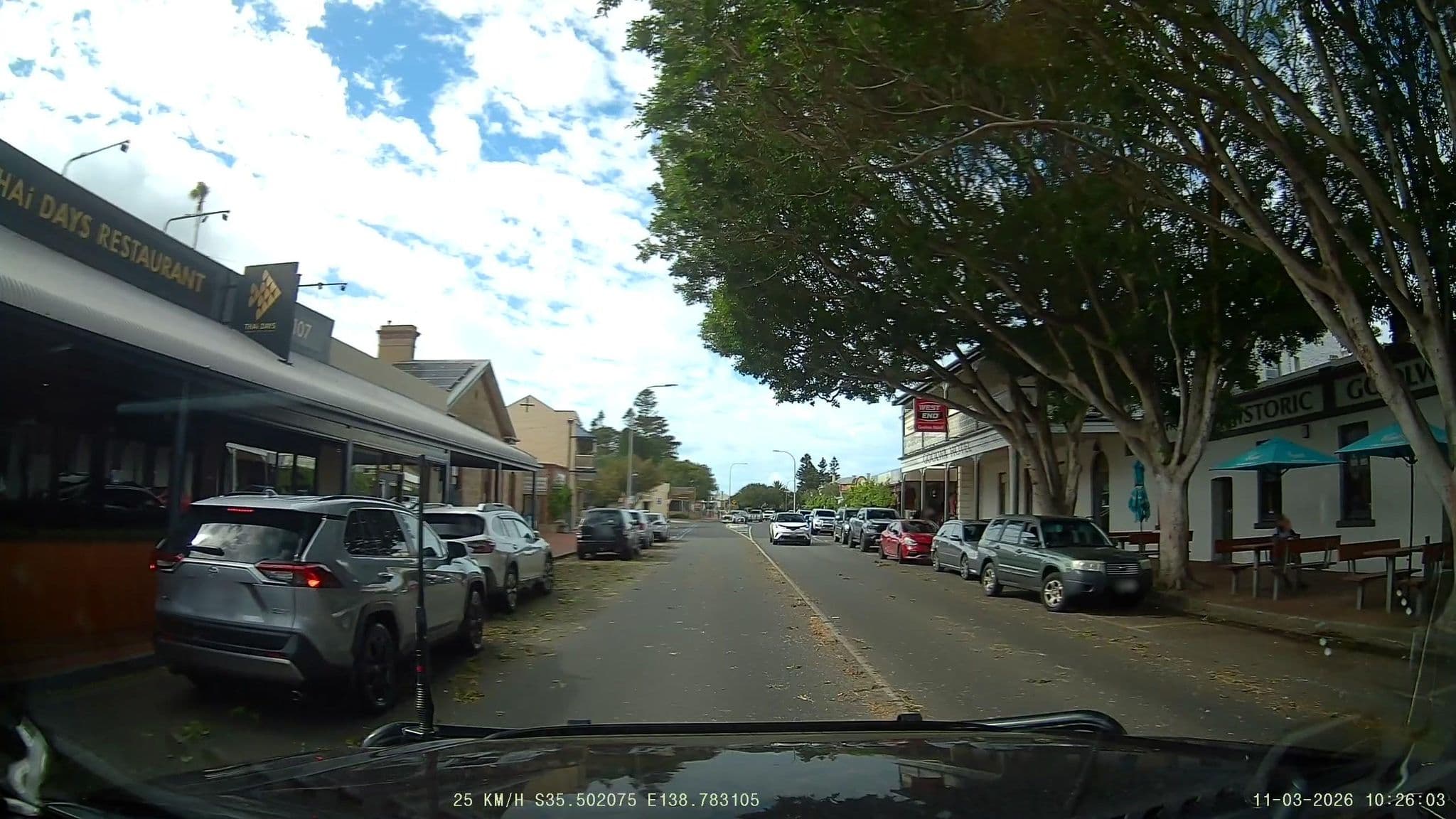 Street view near Goolwa Hotel, Goolwa — © fizzie (CC BY-SA · Mapillary)