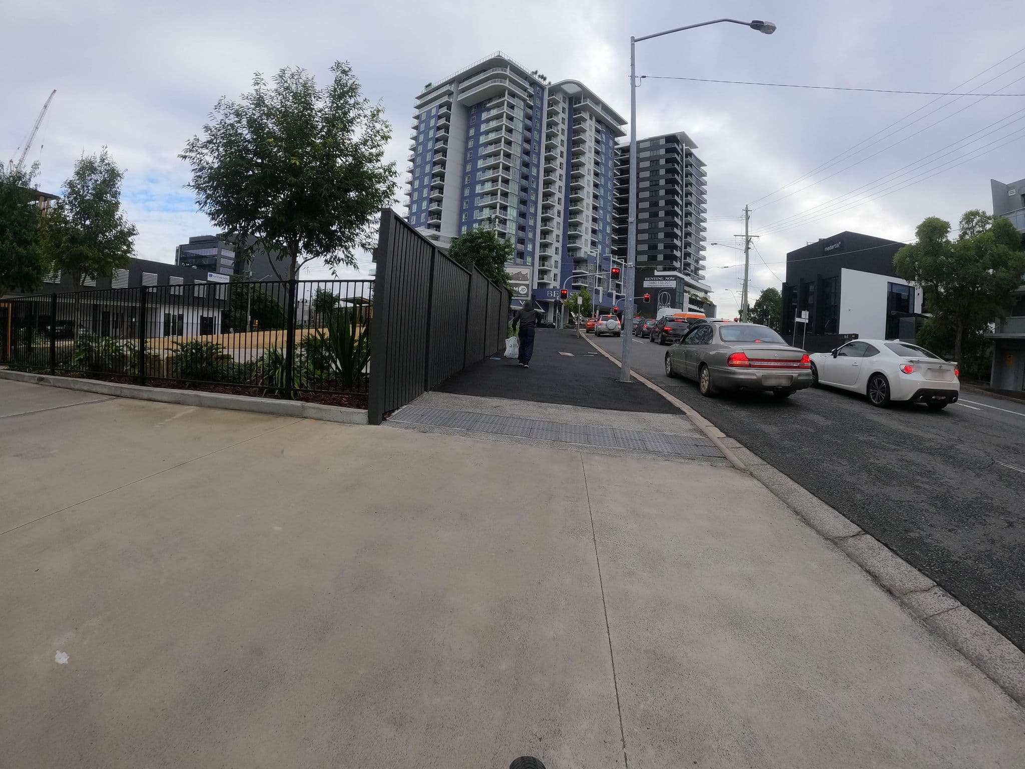 Street view near Obols hotels, Fortitude Valley — © bccamsurvey (CC BY-SA · Mapillary)