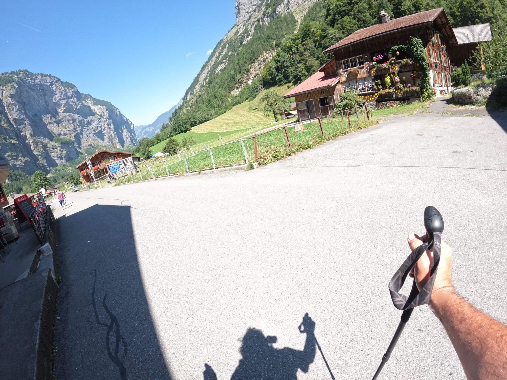 Street view near Hotel Restaurant Stechelberg, Lauterbrunnen — © vinisa (CC BY-SA · Mapillary)