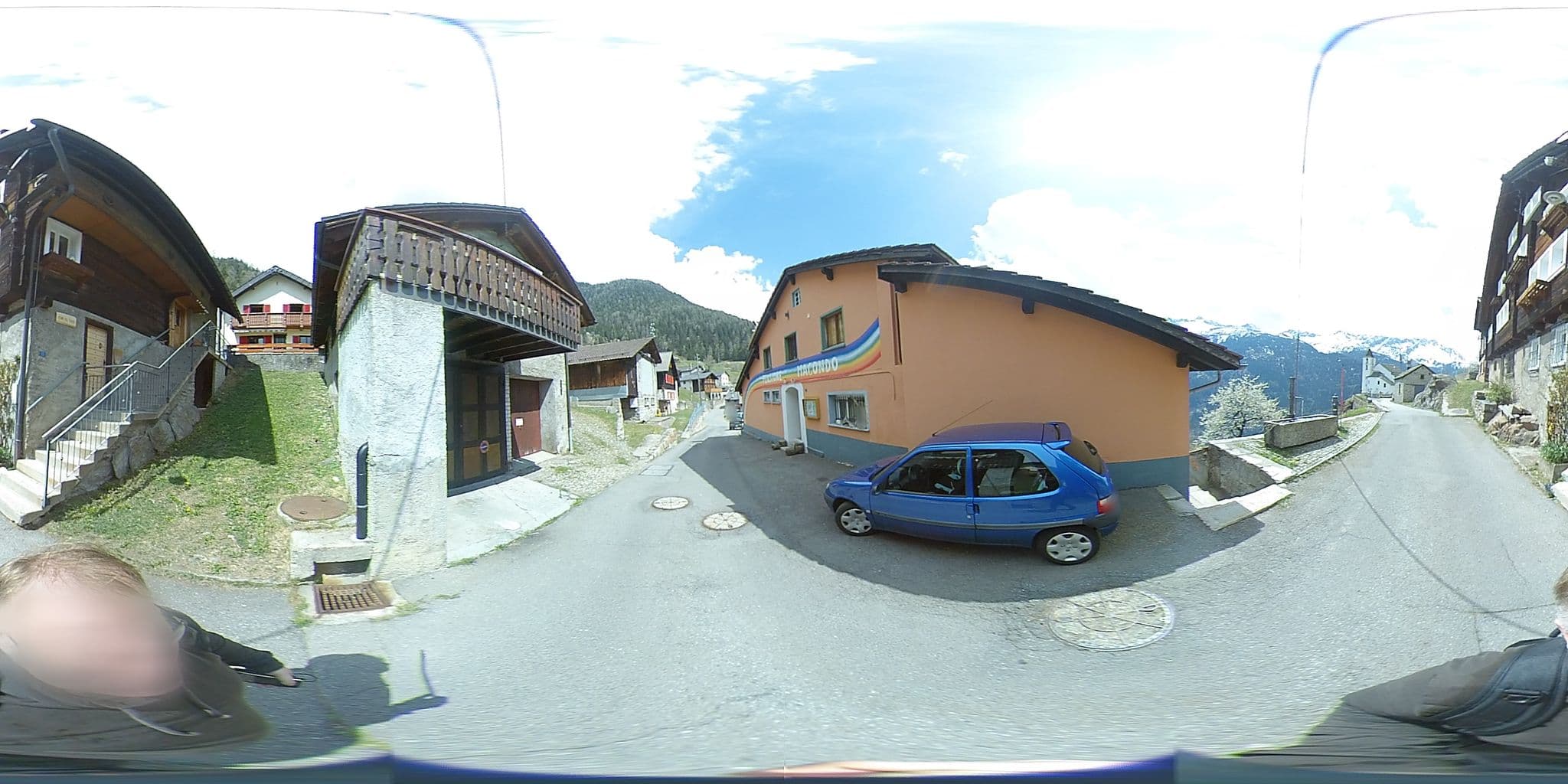 Street view near Ristorante Genziana, Airolo — © klimakas (CC BY-SA · Mapillary)