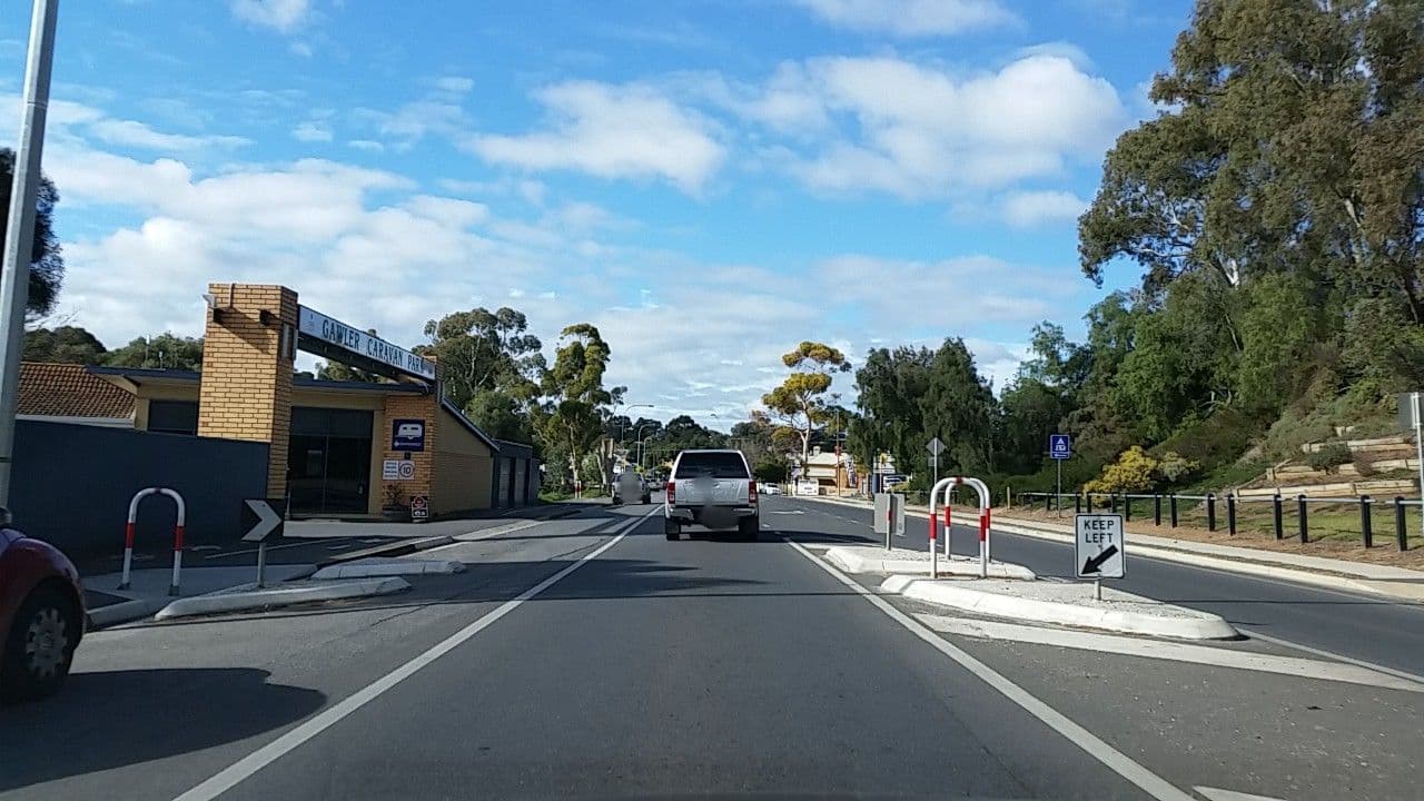 Street view near Gawler Caravan Park, Willaston — © didz (CC BY-SA · Mapillary)