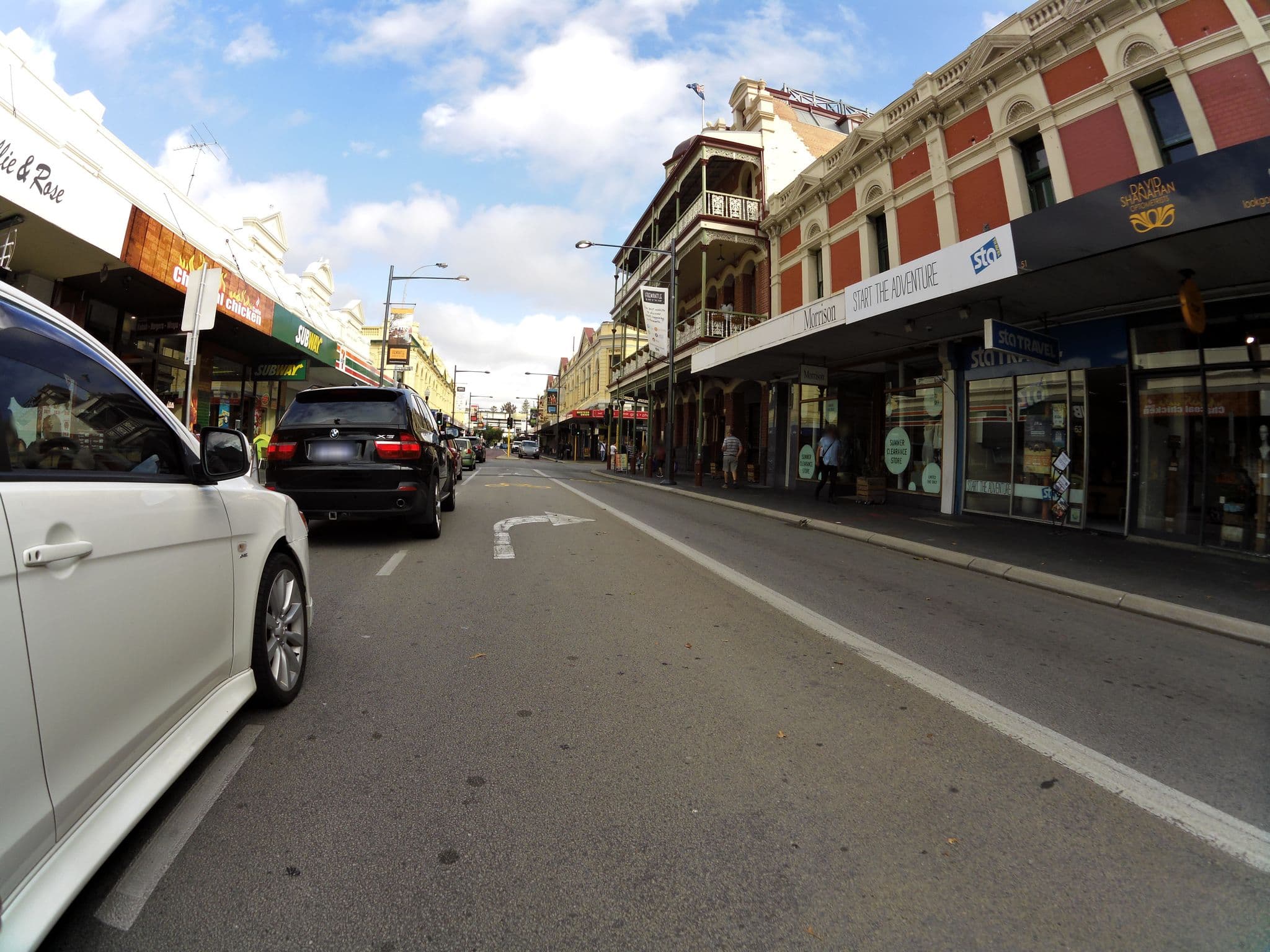 Street view near National Hotel, Fremantle — © kimbalc (CC BY-SA · Mapillary)
