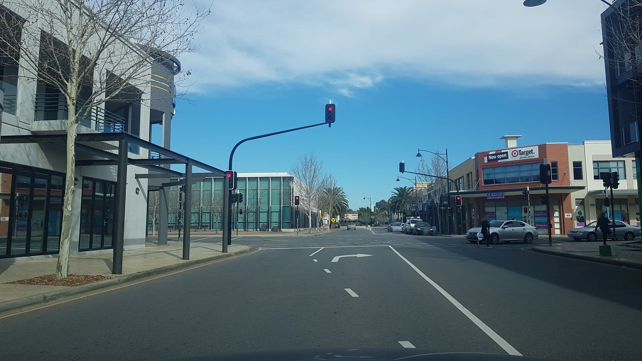 Street view near Mawson Lakes Hotel, Mawson Lakes — © opaky (CC BY-SA · Mapillary)