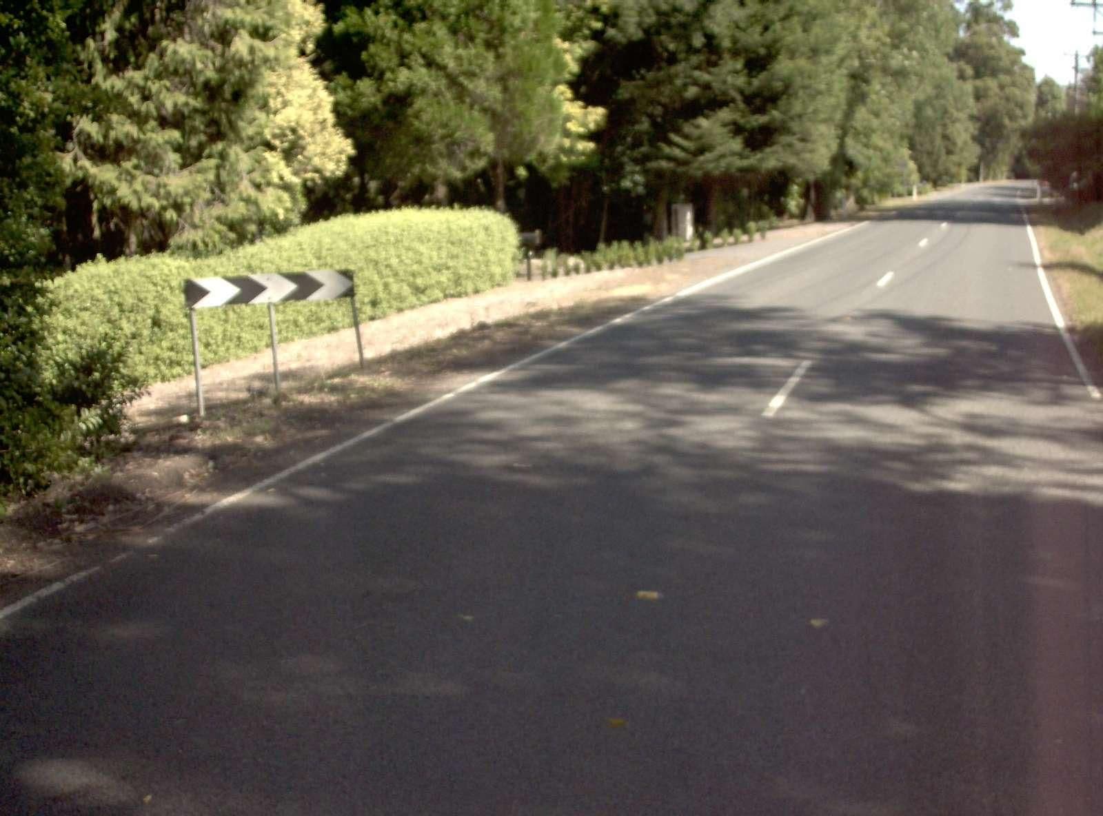 Street view near Mountain Villa with Spa and Lush Gardens - Entire Place, Mount Dandenong — © vicroads (CC BY-SA · Mapillary)