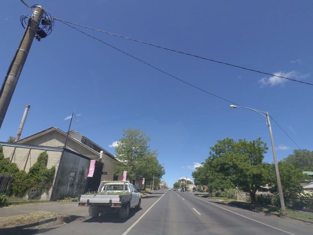 Street view near House of Sol, Kyneton — © mander (CC BY-SA · Mapillary)