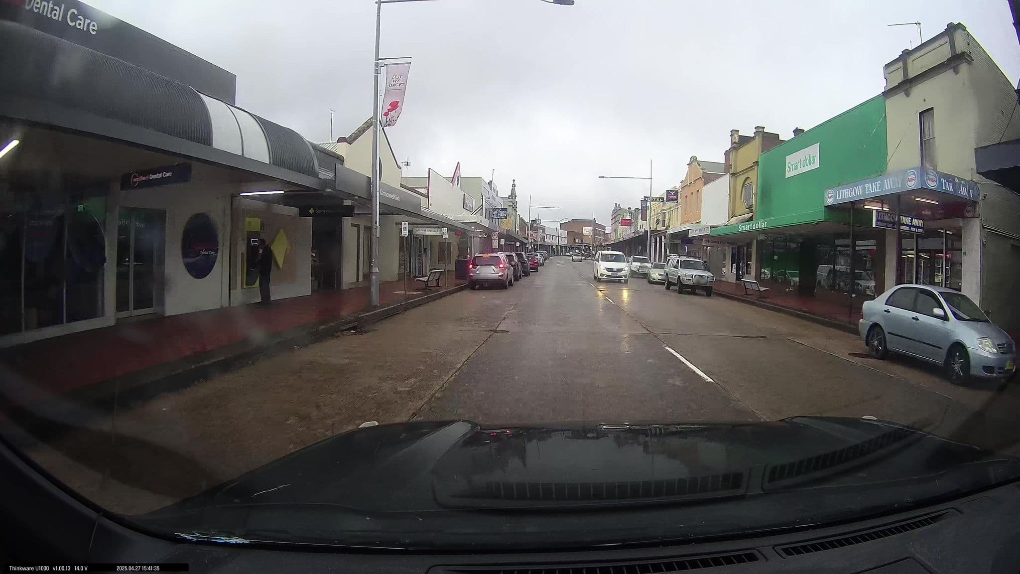 Street view near Tattersalls Hotel Lithgow, Lithgow — © maxim752 (CC BY-SA · Mapillary)
