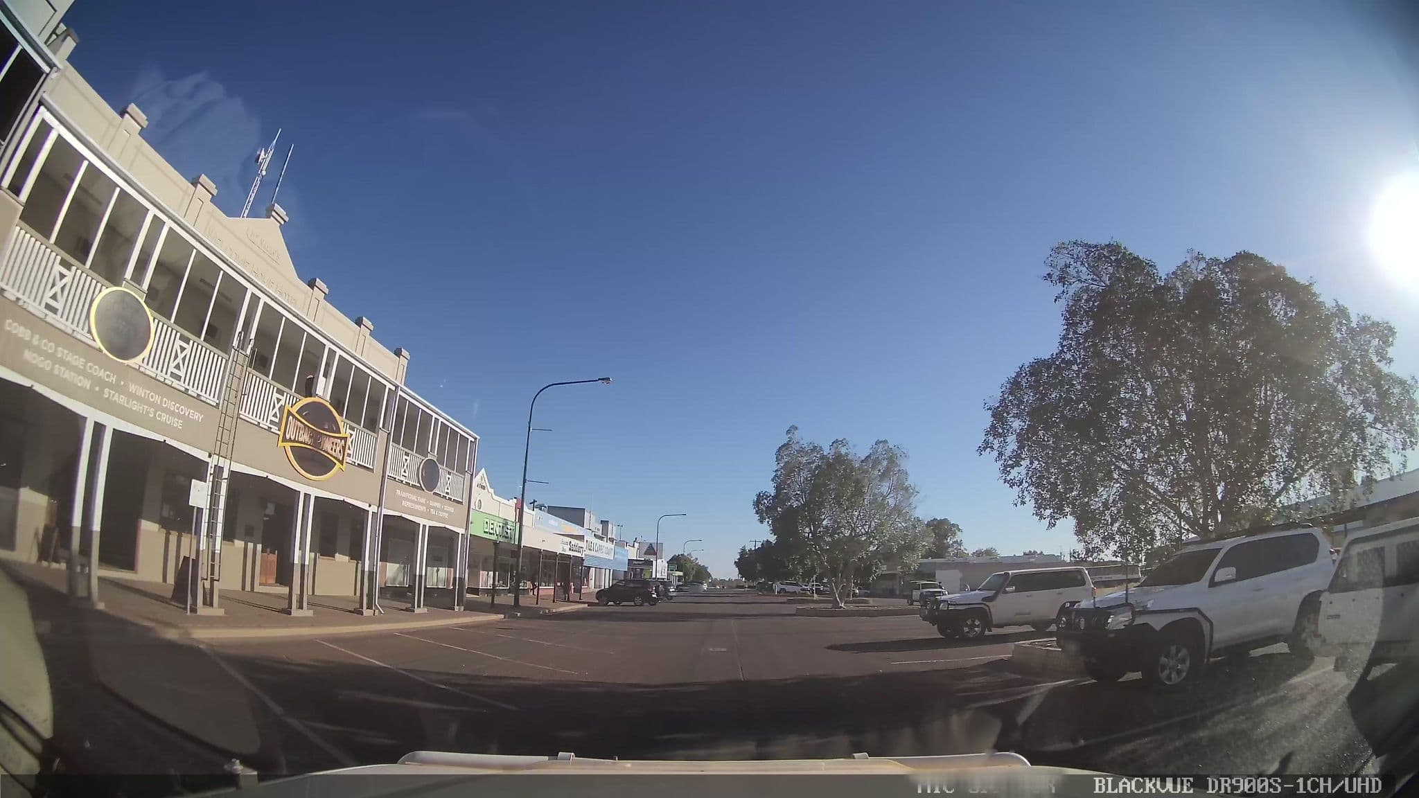 Street view near The Staging Post, Longreach, Longreach — © jthnz (CC BY-SA · Mapillary)
