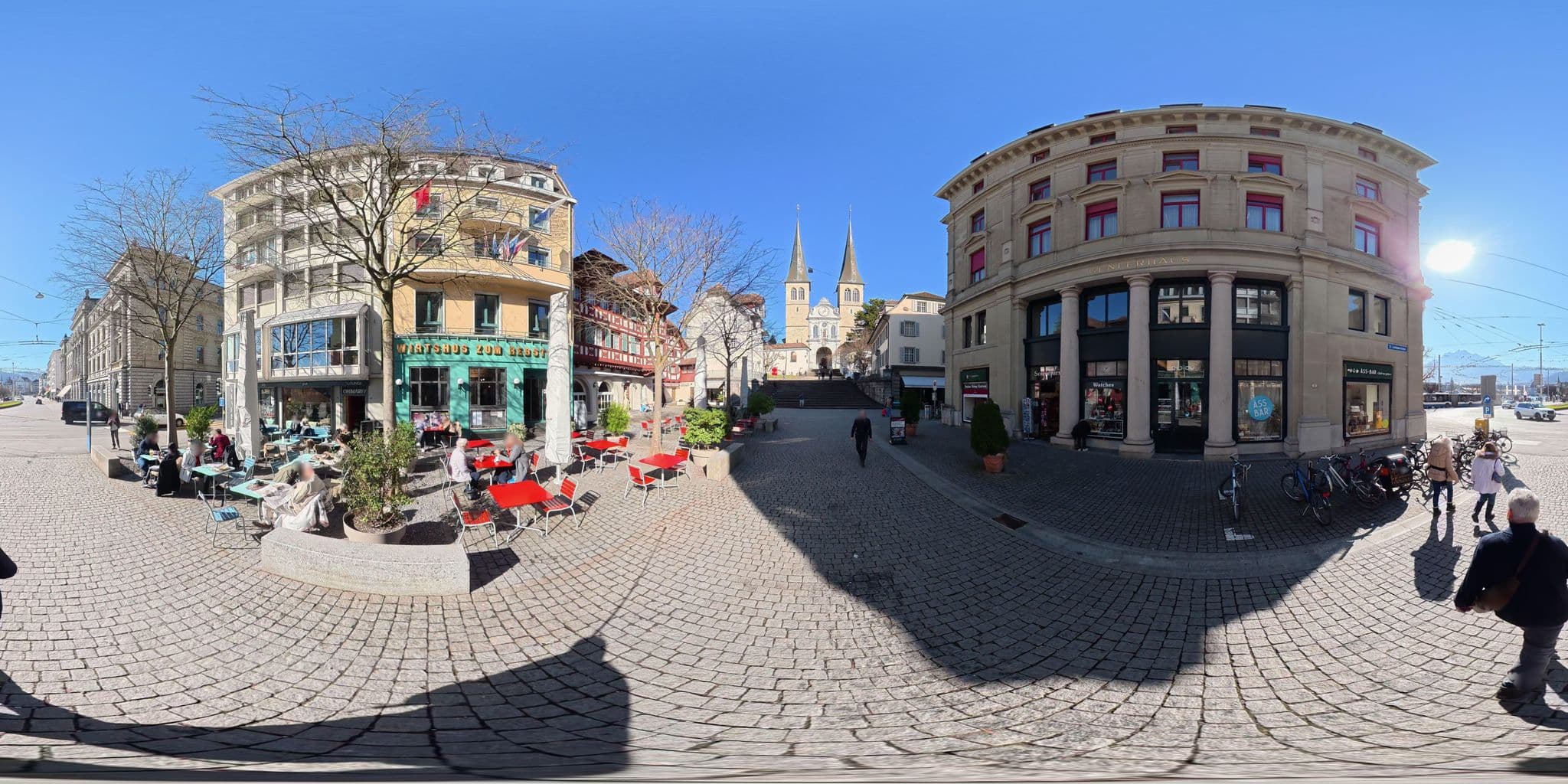 Street view near Rebstock, Luzern — © osmplus_org (CC BY-SA · Mapillary)
