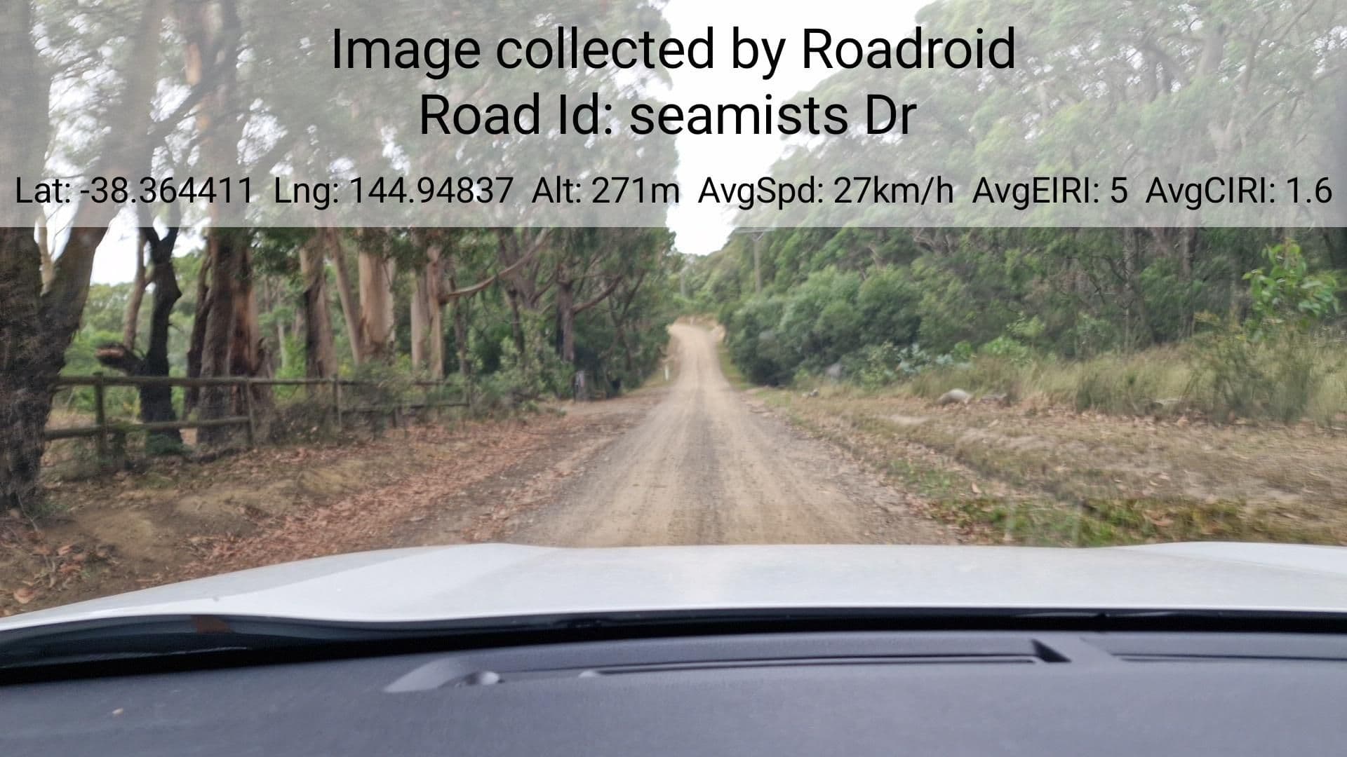 Street view near Yaringa Lodge, McCrae — © roadroid (CC BY-SA · Mapillary)
