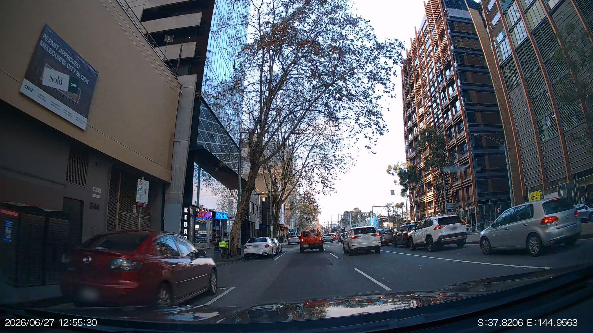 Street view near Aura on Flinders Serviced Apartments - One-Bedroom Apartment with Balcony, Southbank — © aHS (CC BY-SA · Mapillary)