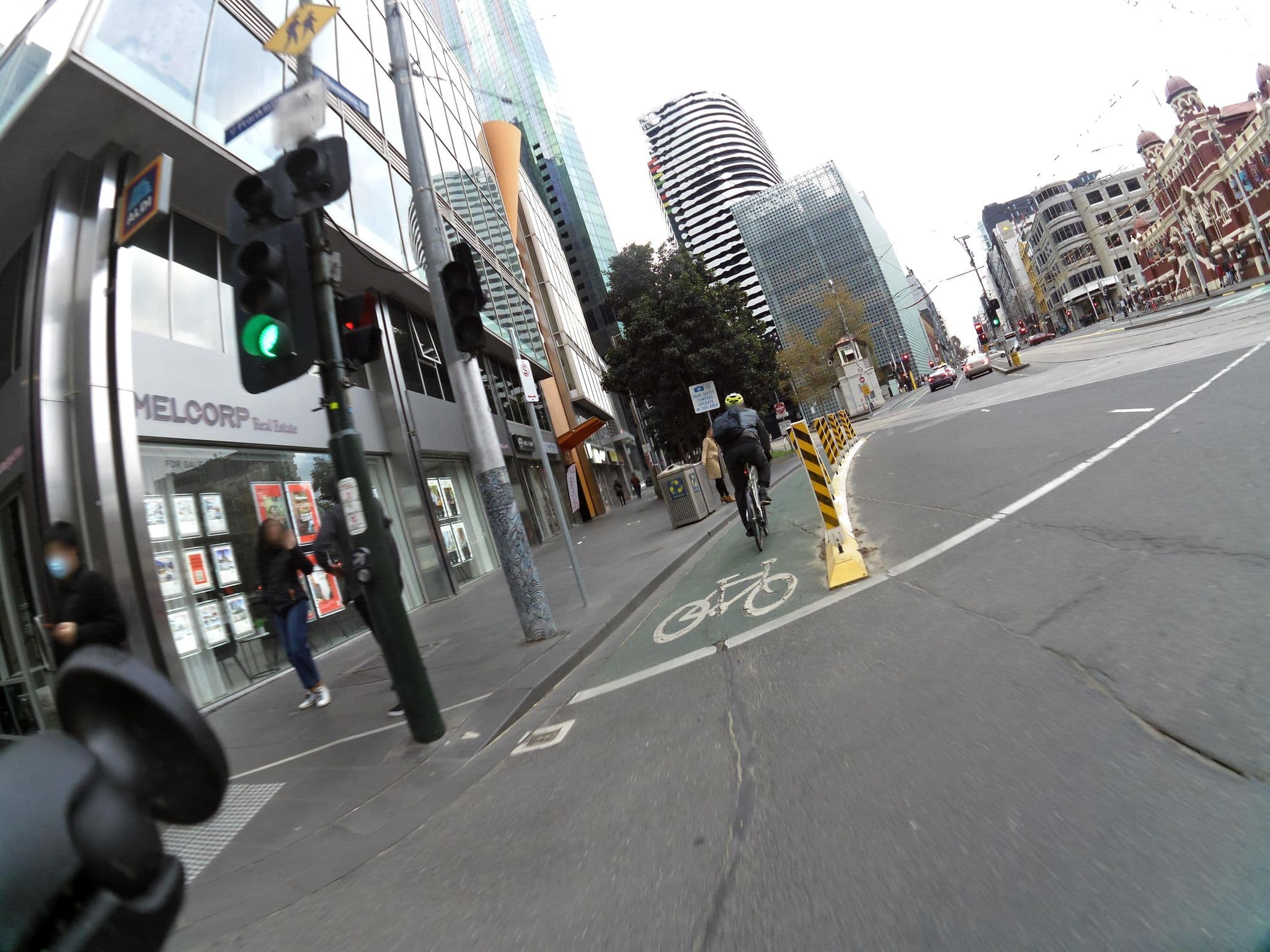 Street view near Milano Serviced Apartments - Executive Two-Bedroom Apartment, Melbourne — © skillsy (CC BY-SA · Mapillary)
