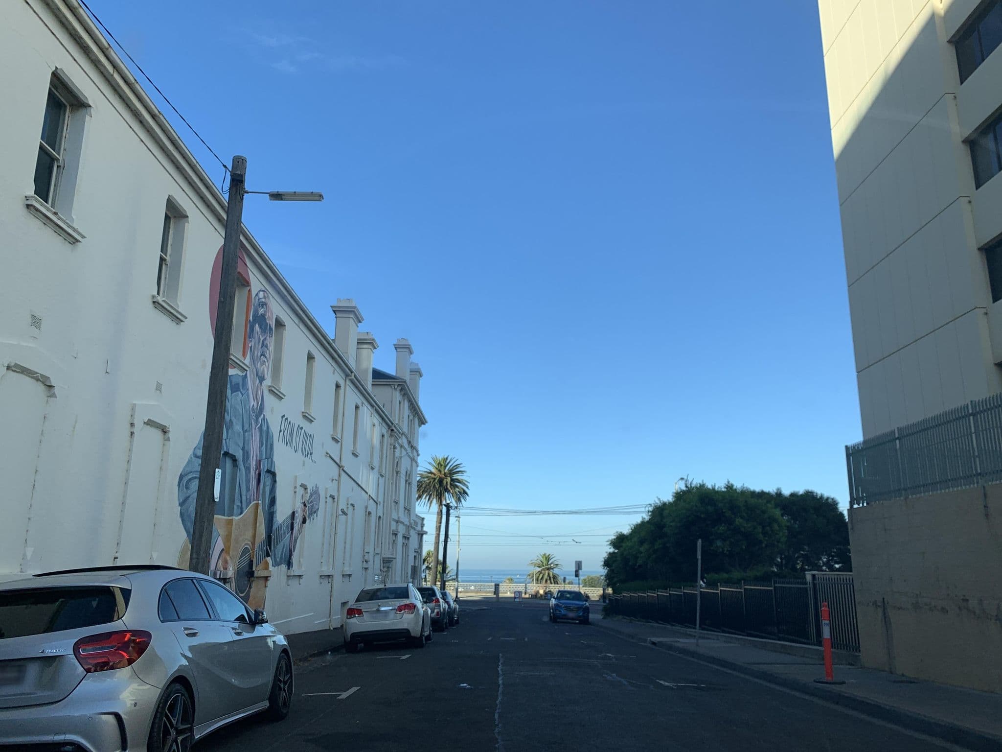 Street view near Espresso Apartments, St Kilda West — © diacritic (CC BY-SA · Mapillary)