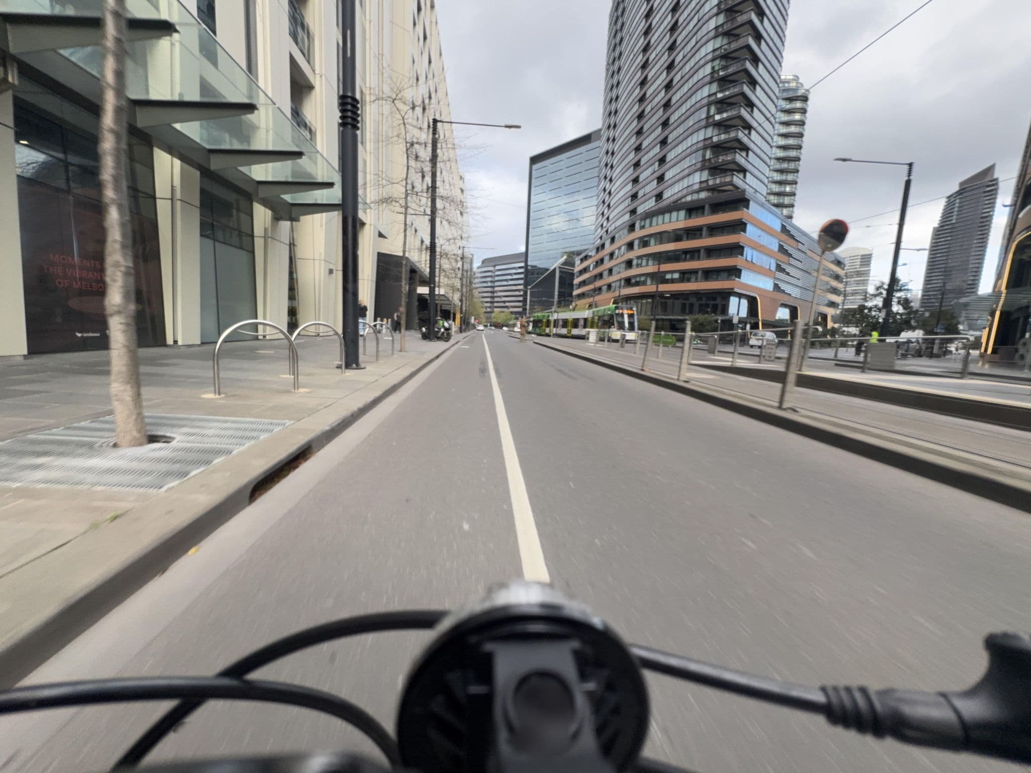 Street view near Winston Apartments Docklands, Docklands — © amallama (CC BY-SA · Mapillary)