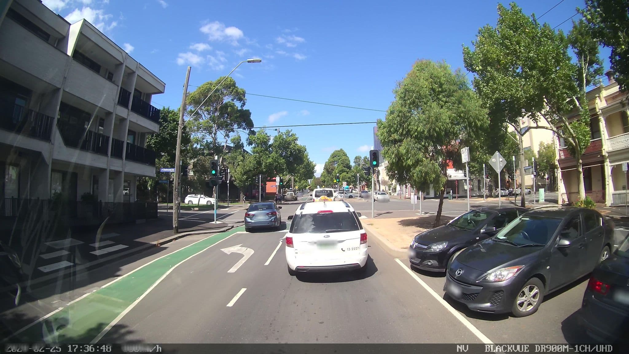 Street view near Q Squared Serviced Apartments - One-Bedroom Apartment, West Melbourne — © scottsarah (CC BY-SA · Mapillary)
