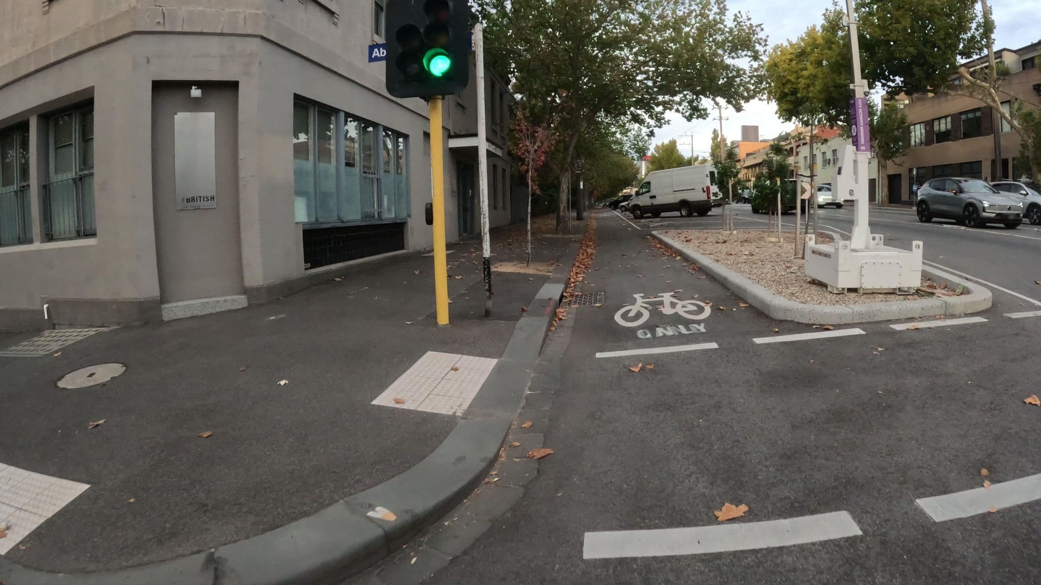Street view near Plum Serviced Apartments North Melbourne - One-Bedroom Apartment, North Melbourne — © GreenLines (CC BY-SA · Mapillary)