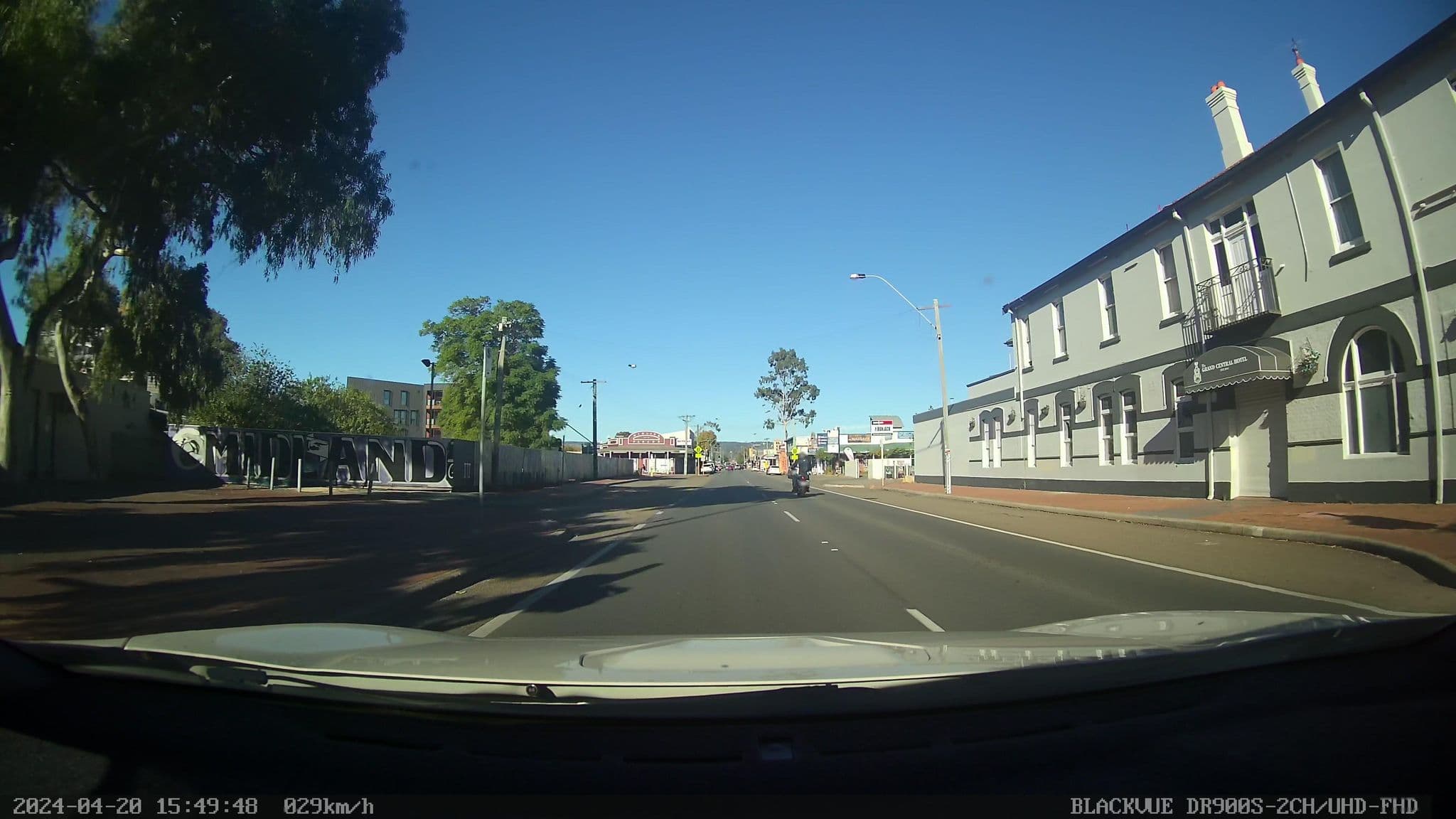 Street view near Bucks Off Liquor - Grand Central Hotel, Midland — © boydi (CC BY-SA · Mapillary)