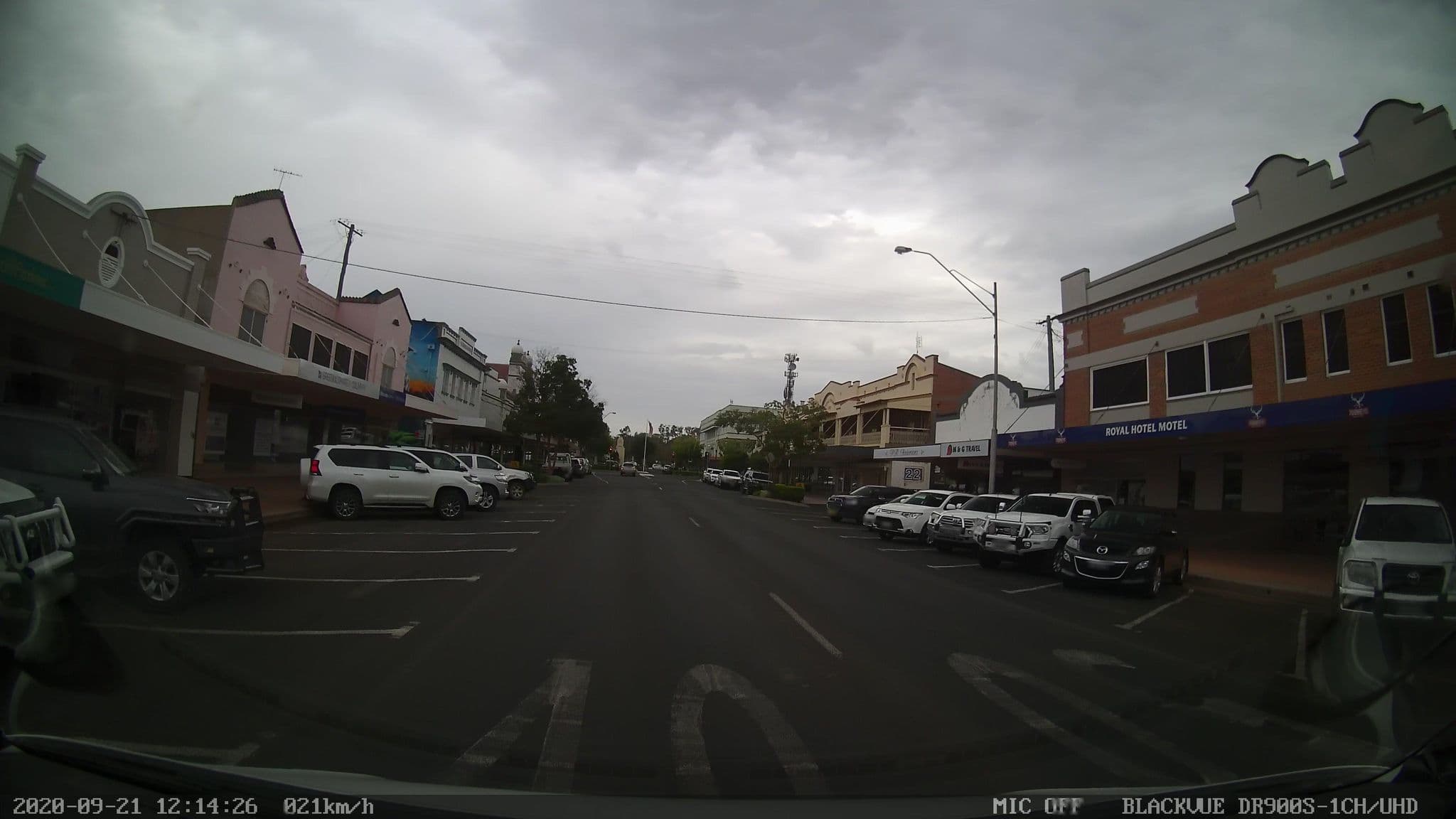 Street view near Royal Hotel Moree, Moree — © bob3bob3 (CC BY-SA · Mapillary)