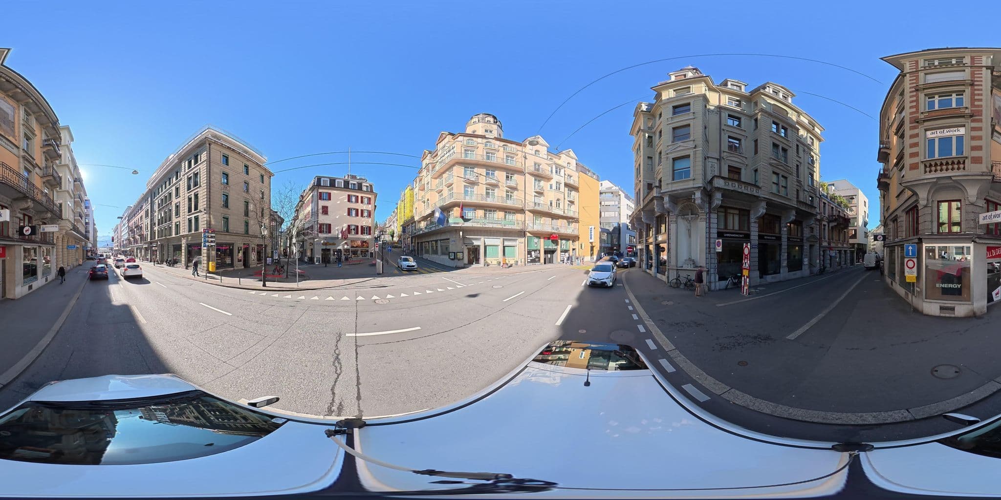 Street view near Hotel de la Paix, Luzern — © osmplus_org (CC BY-SA · Mapillary)