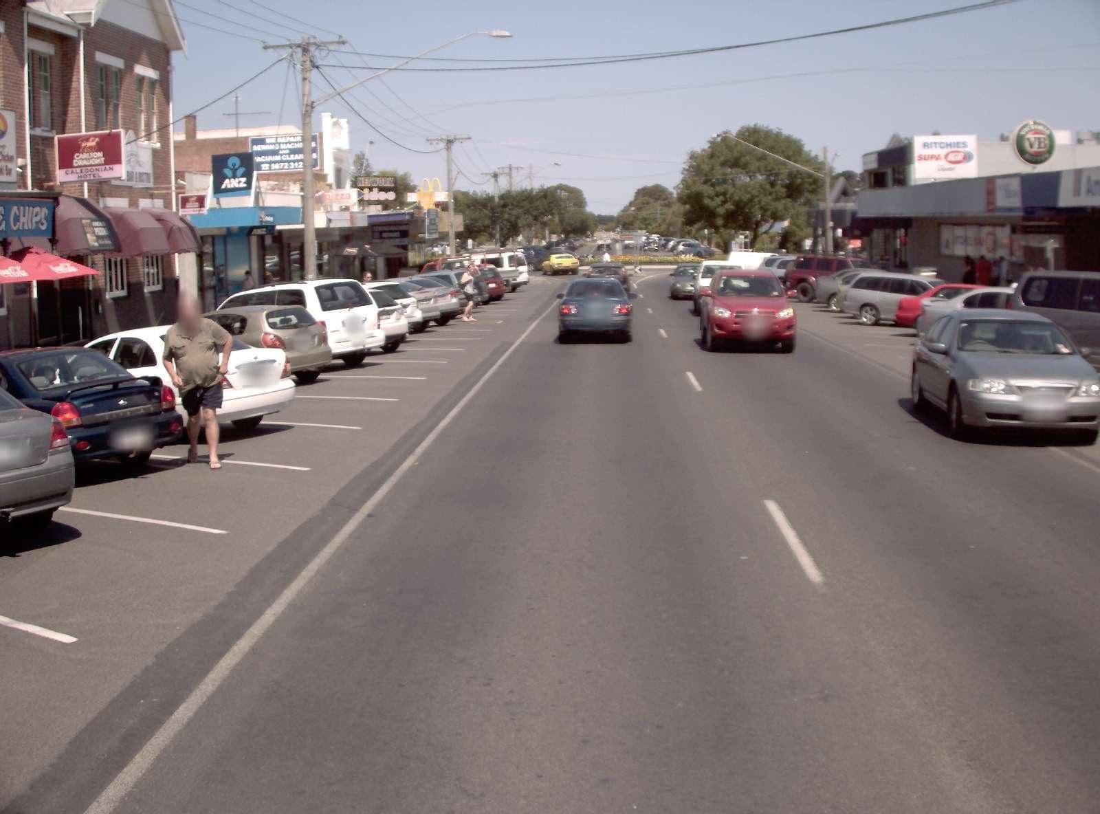 Street view near The Caledonian Hotel, Wonthaggi — © vicroads (CC BY-SA · Mapillary)