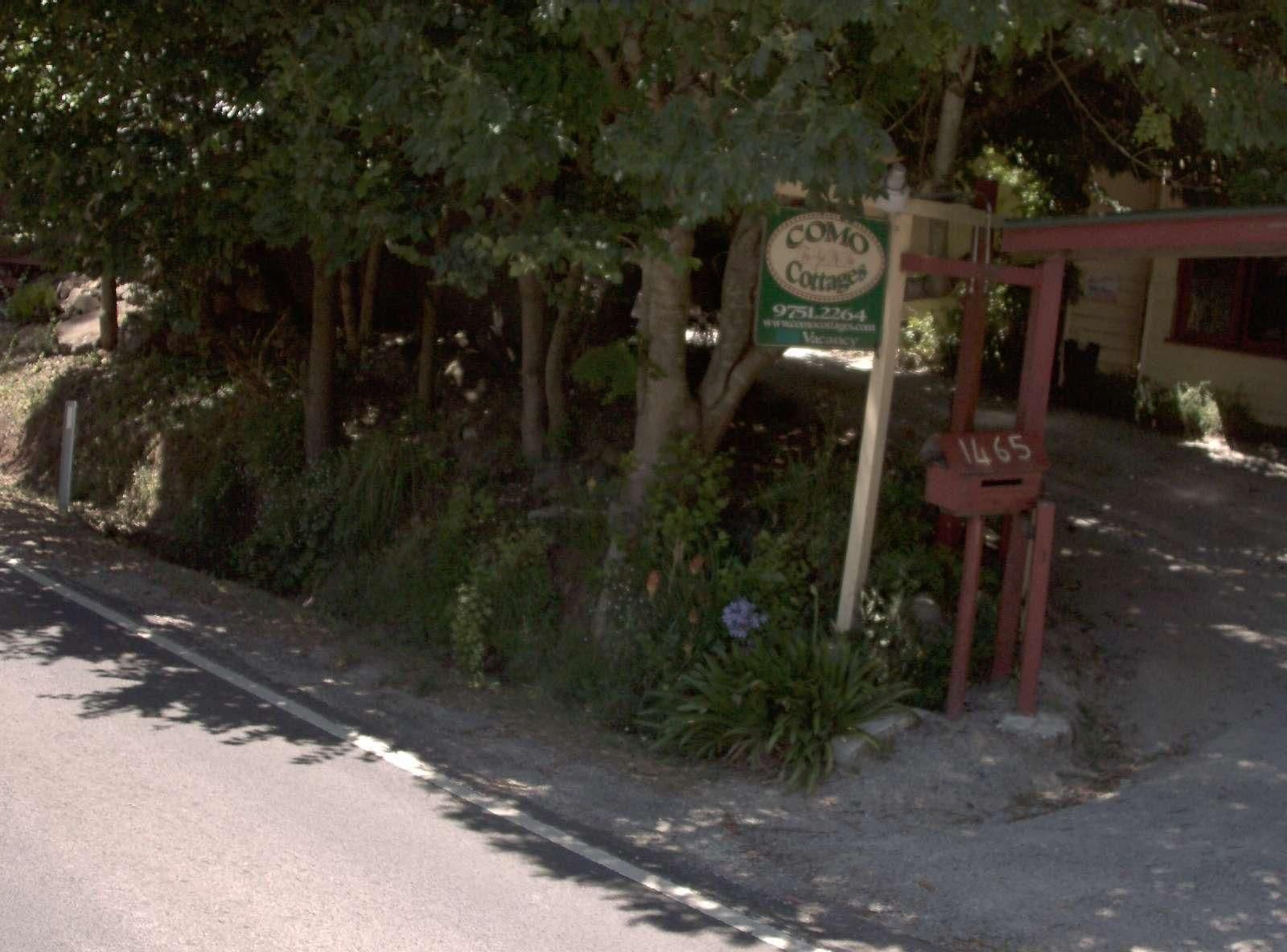 Street view near Annie Roe's Luxury B&B, Olinda — © vicroads (CC BY-SA · Mapillary)