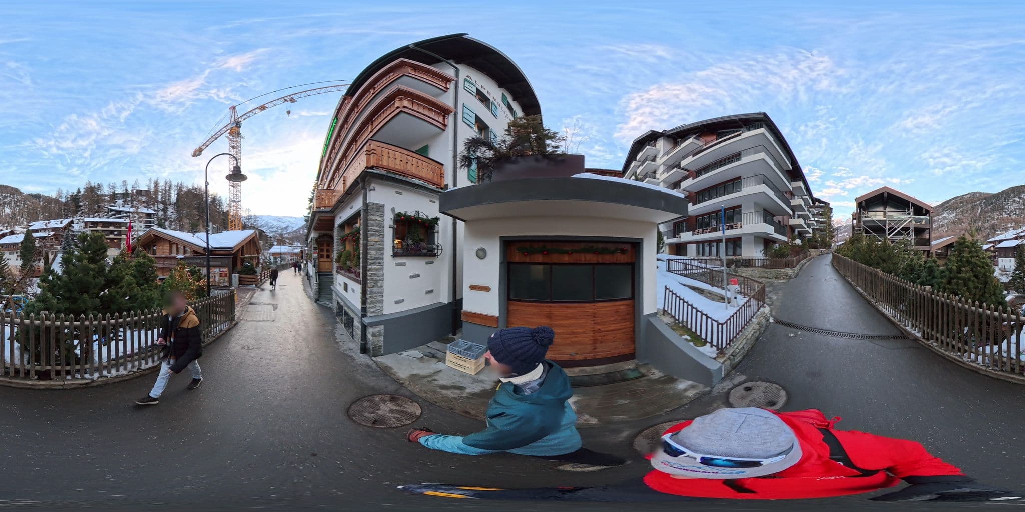 Street view near Alpenblick, Zermatt — © MattWithHuskies (CC BY-SA · Mapillary)
