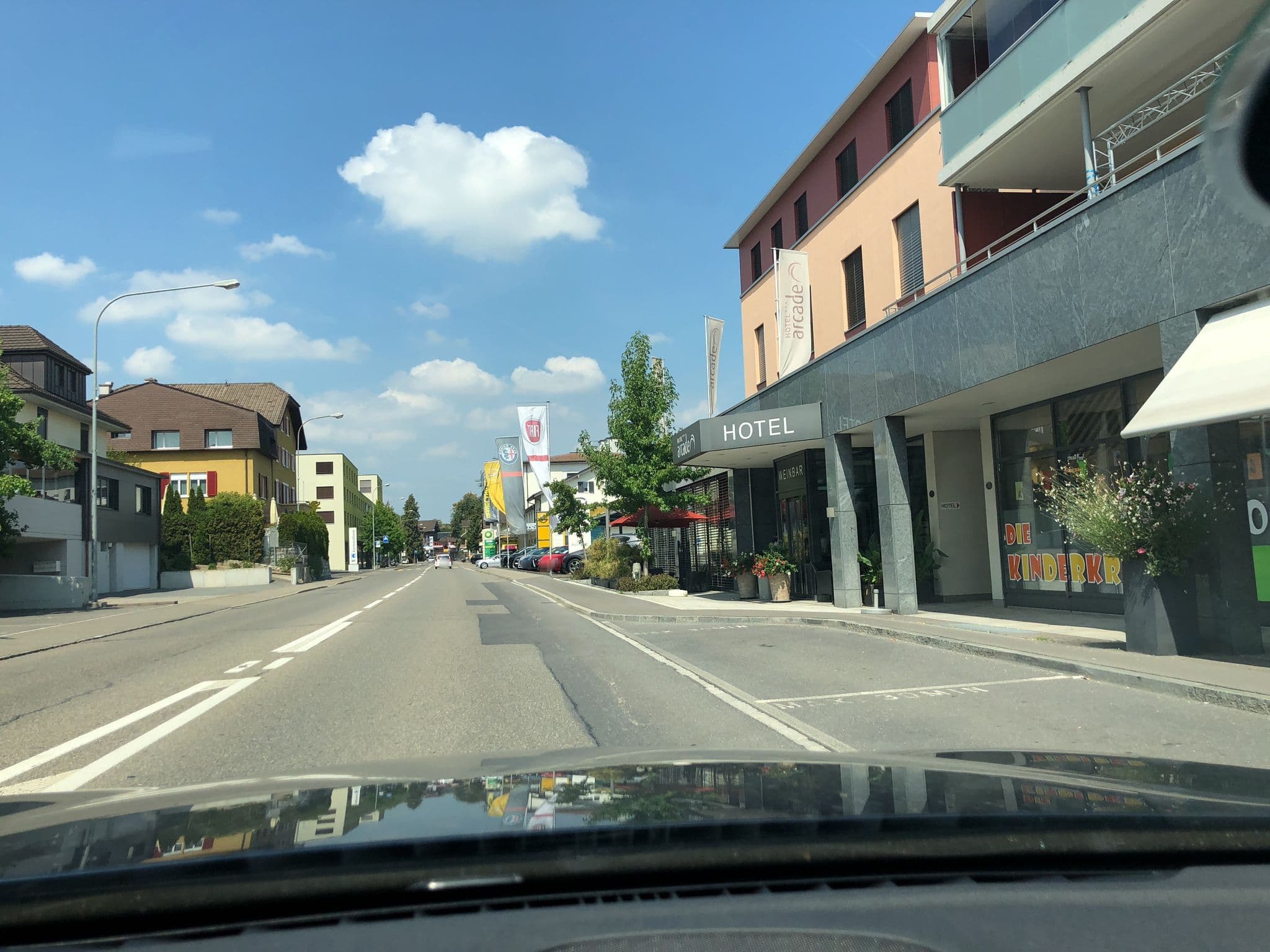 Street view near Arcade, Sins — © trachsler (CC BY-SA · Mapillary)