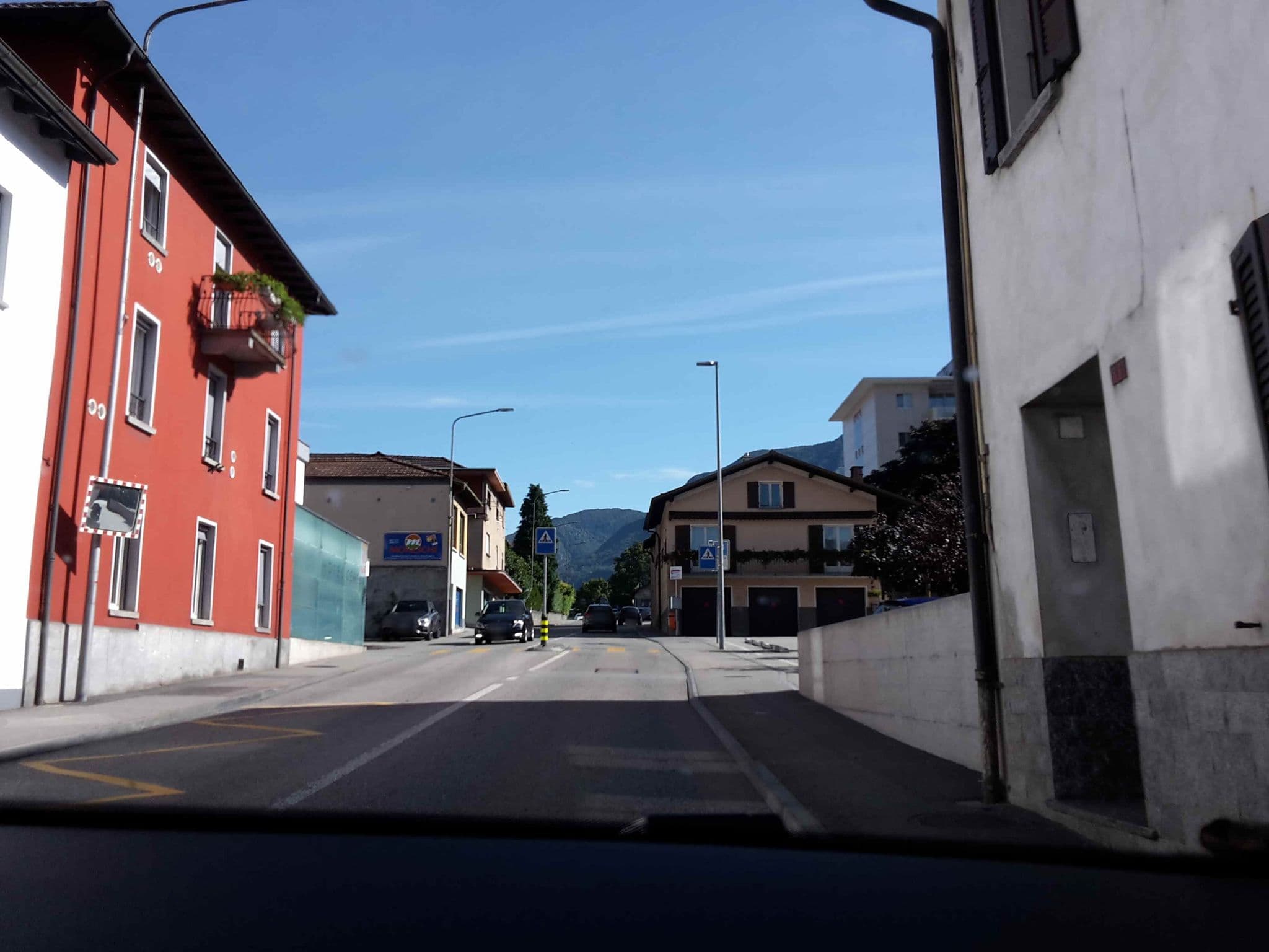 Street view near Albergo Cereda, Sementina — © biobuur (CC BY-SA · Mapillary)