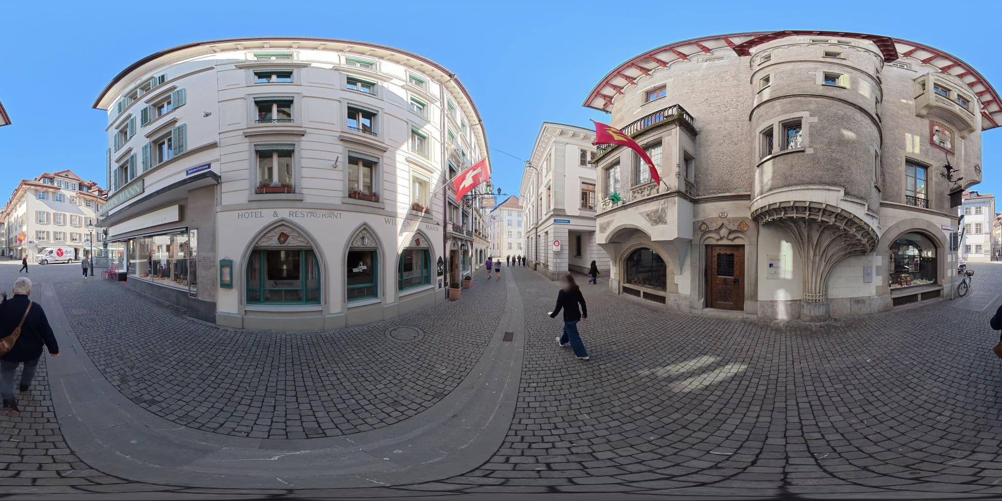 Street view near Wilden Mann, Luzern — © osmplus_org (CC BY-SA · Mapillary)