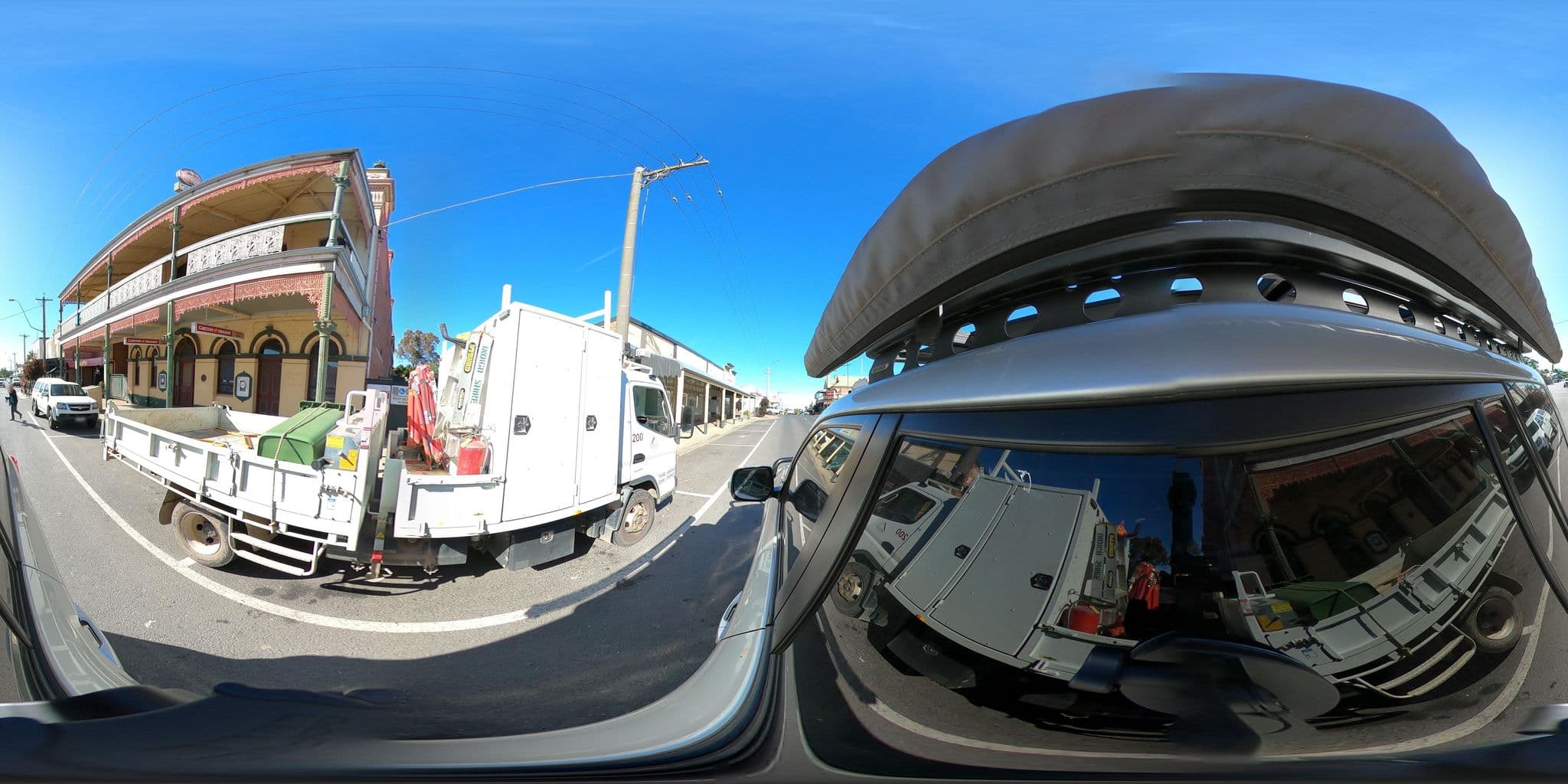 Street view near The Victoria Hotel Rutherglen, Rutherglen — © tomburnett (CC BY-SA · Mapillary)