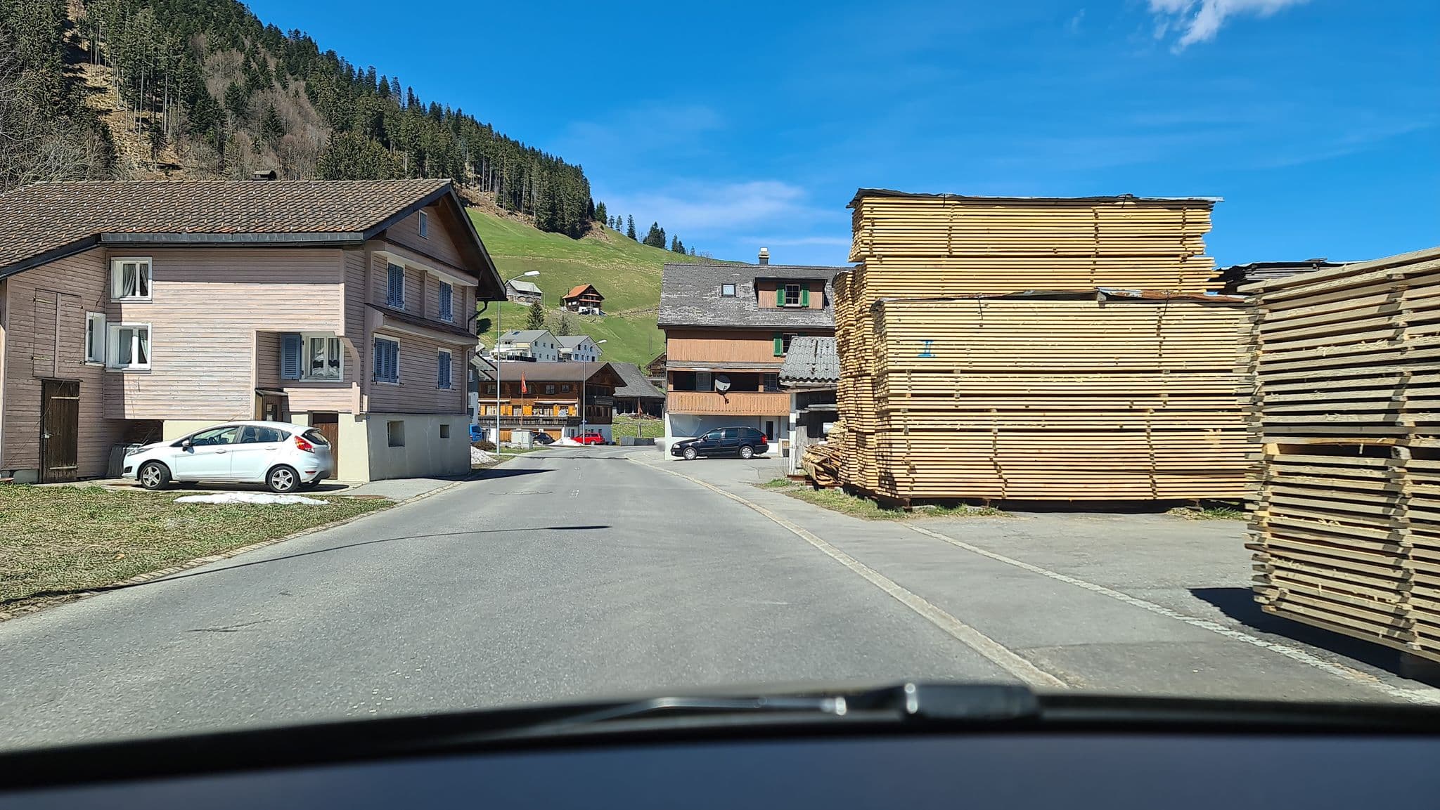 Street view near Schuler-Marty, Rothenthurm — © alexanderar (CC BY-SA · Mapillary)
